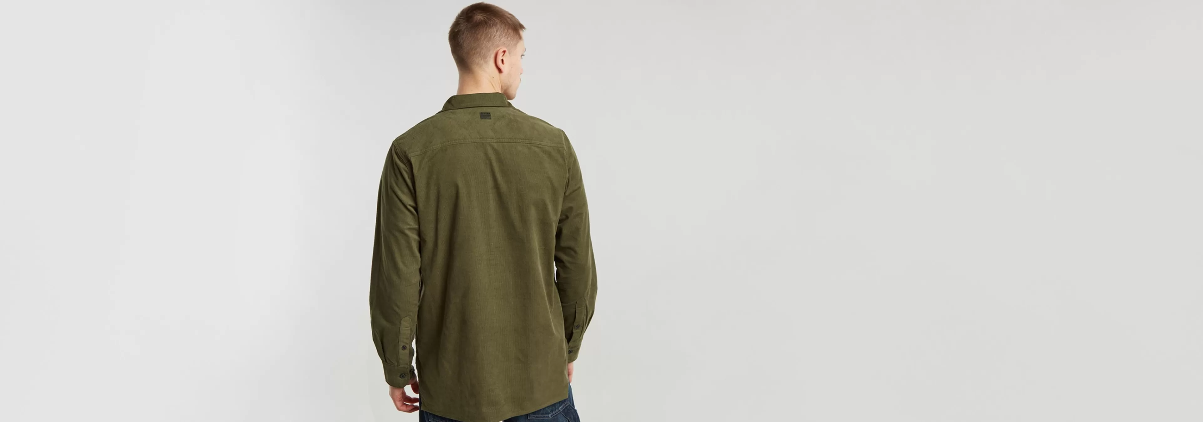 Sale G-Star Clean Regular Shirt Dark Moss