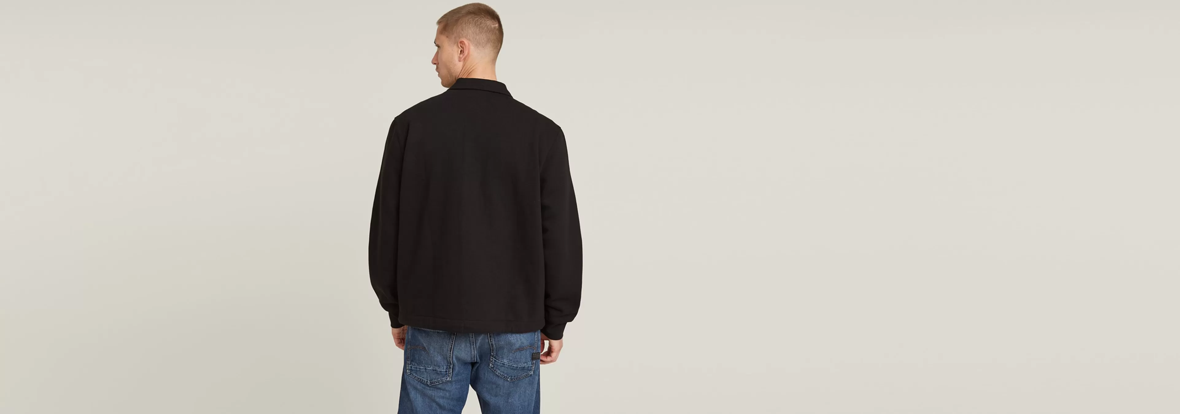 Cheap G-Star Coach Sweater Jack dark black