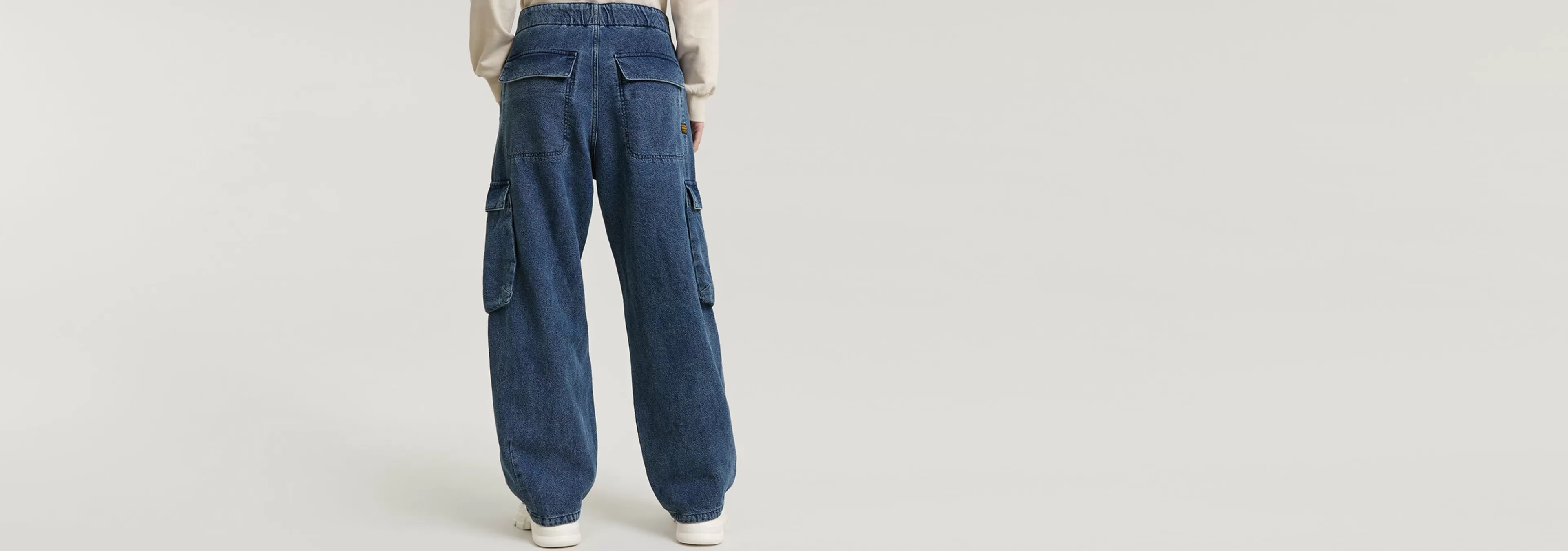 Best G-Star Cocoon Broek faded indigo shield