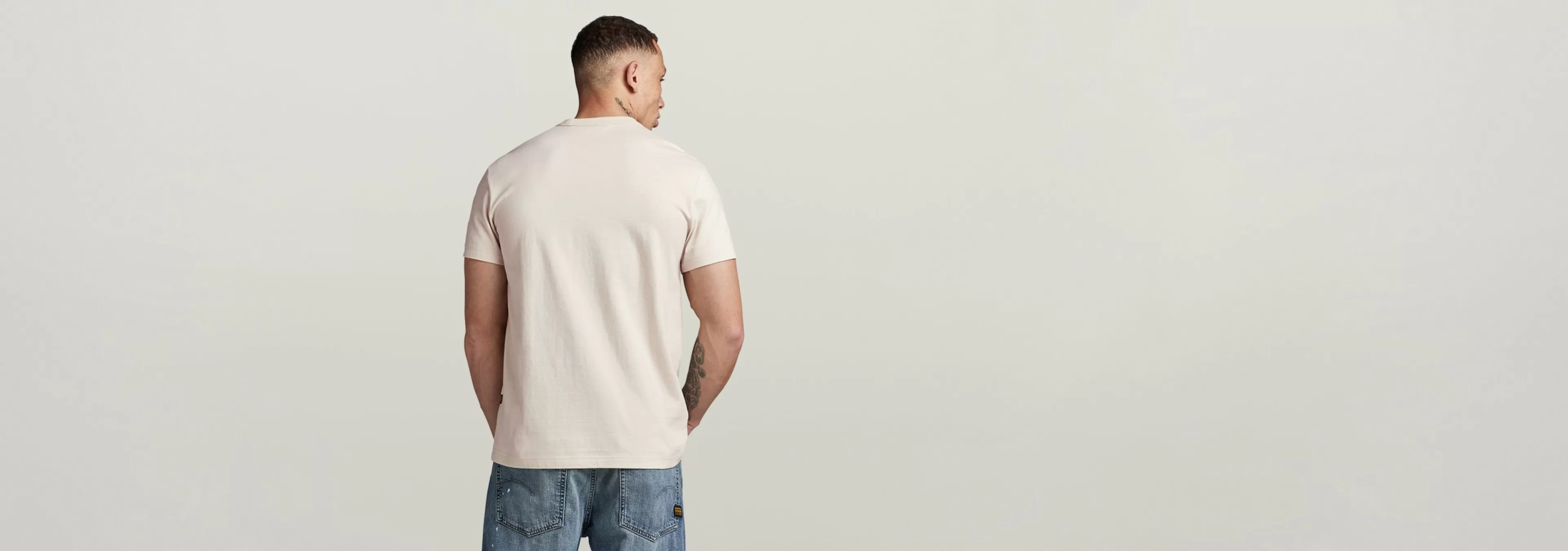 New G-Star Collegic T-Shirt whitebait