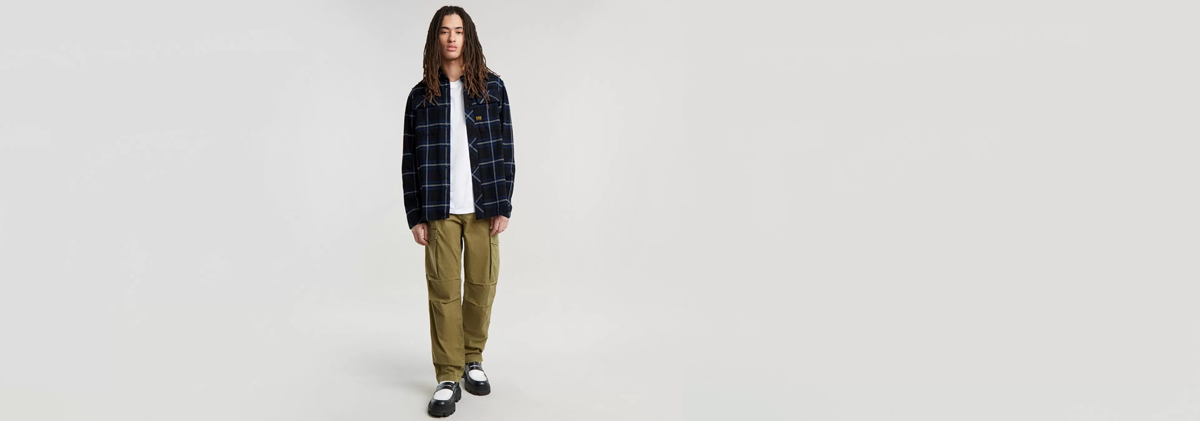Cheap G-Star CPO Regular Shirt rinsed hiroto check