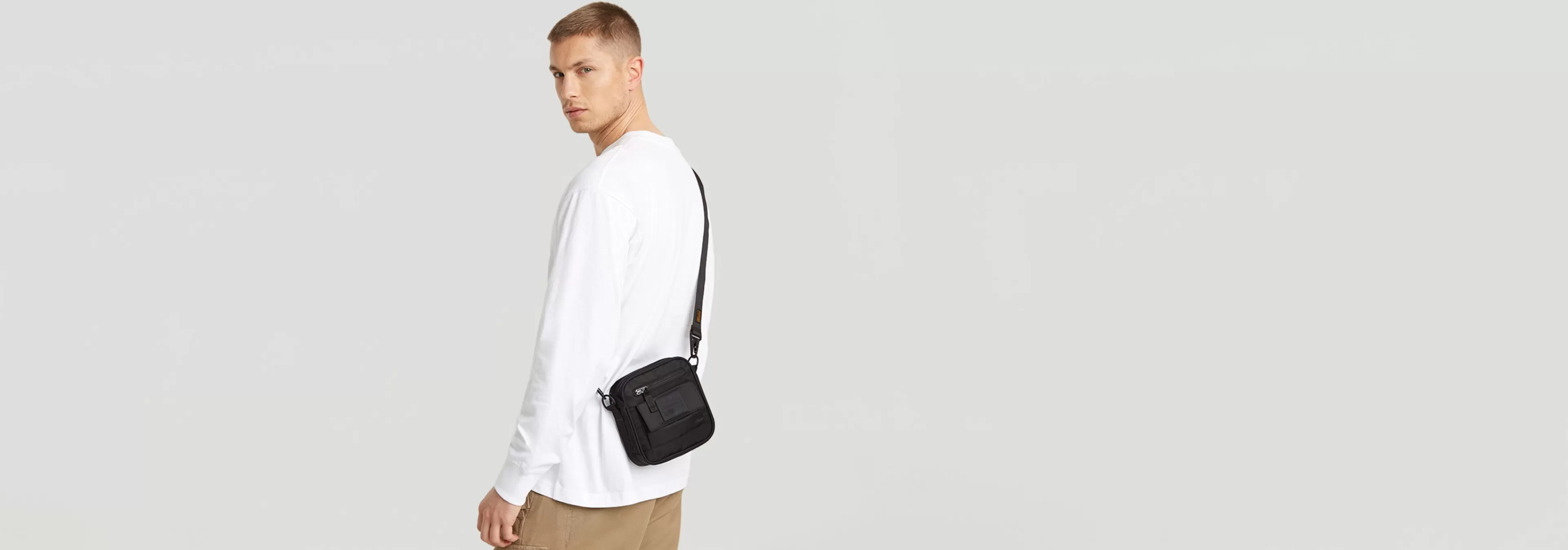 Fashion G-Star Crossbody Bag dark black