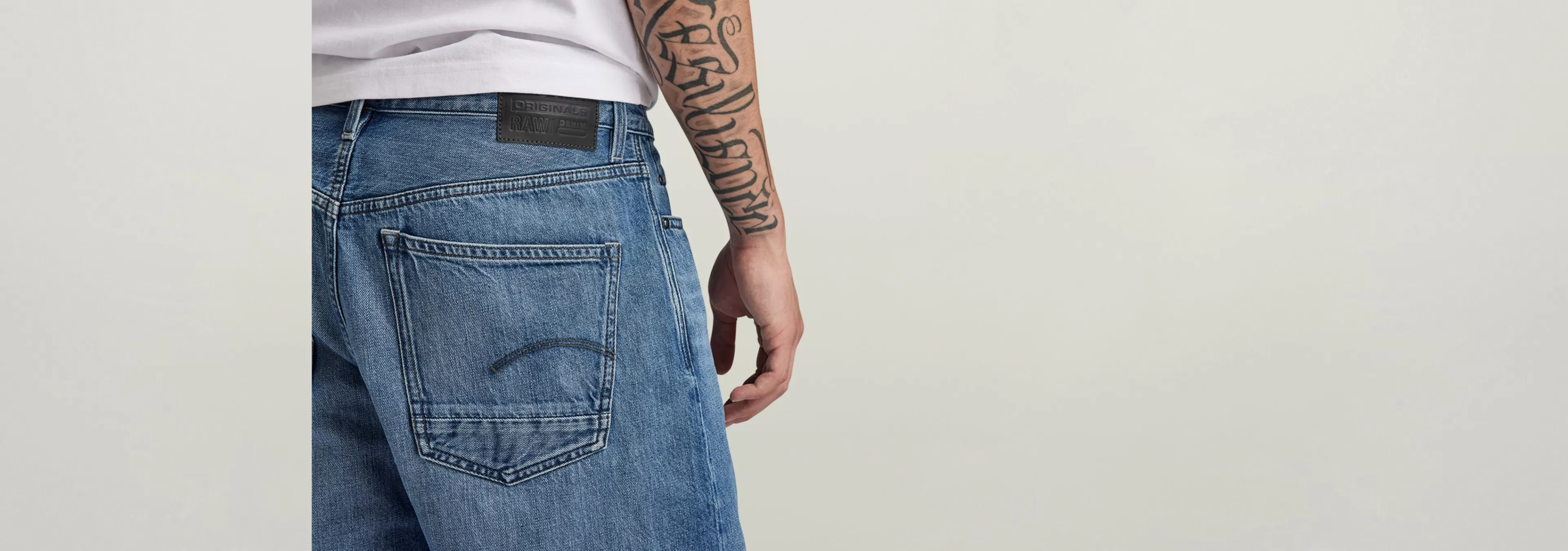 Sale G-Star Dakota Denim Short Raw Edge faded cliffside blue