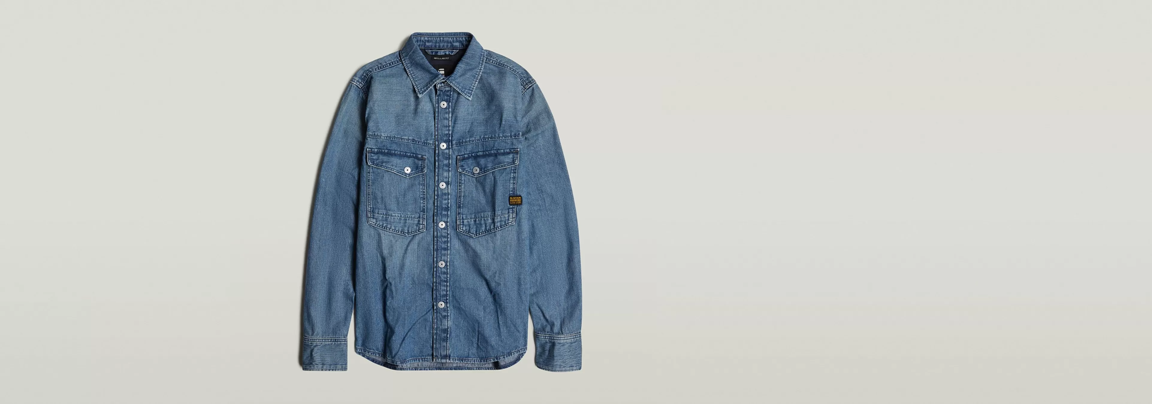 Shop G-Star Dakota Regular Shirt faded coastal waters