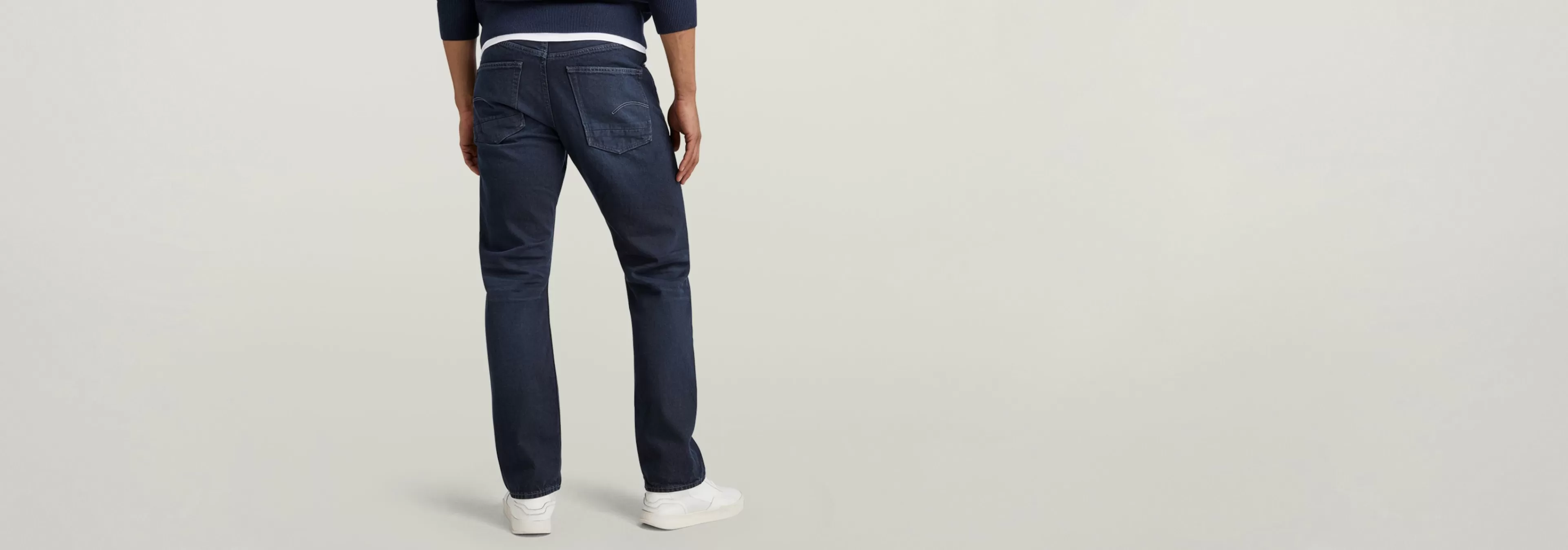 Online G-Star Dakota Regular Straight Jeans worn in nighthawk blue