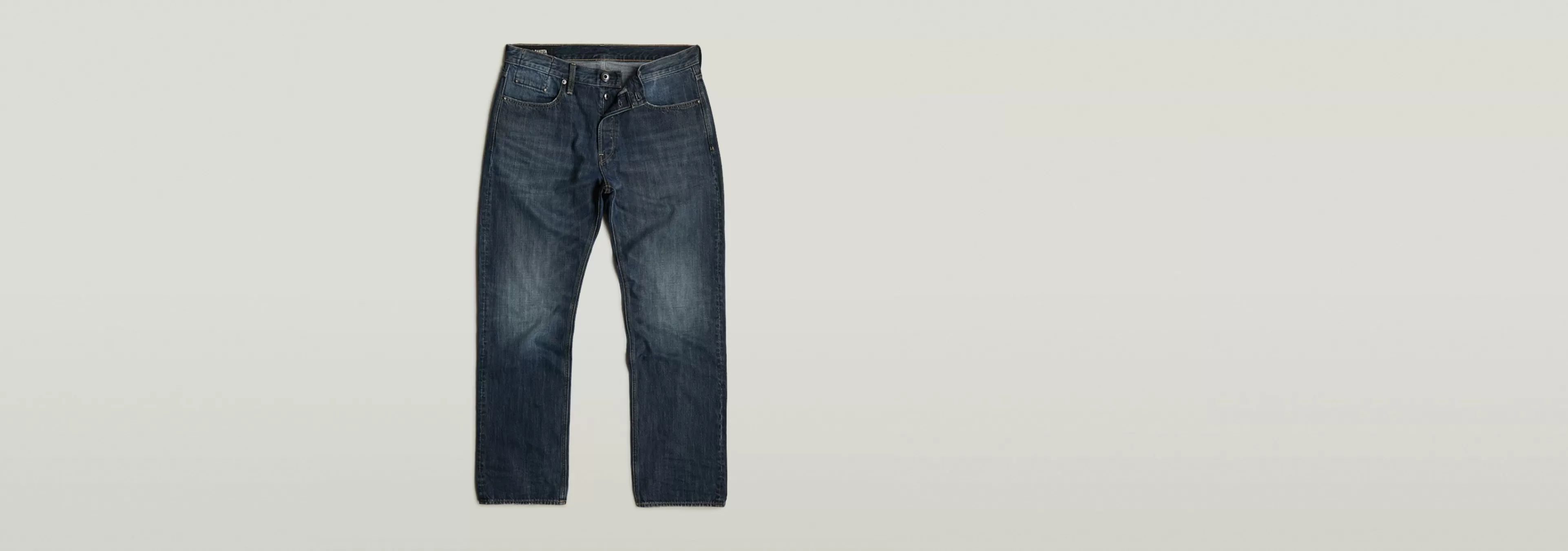 Best G-Star Dakota Regular Straight Jeans worn in broken cloud