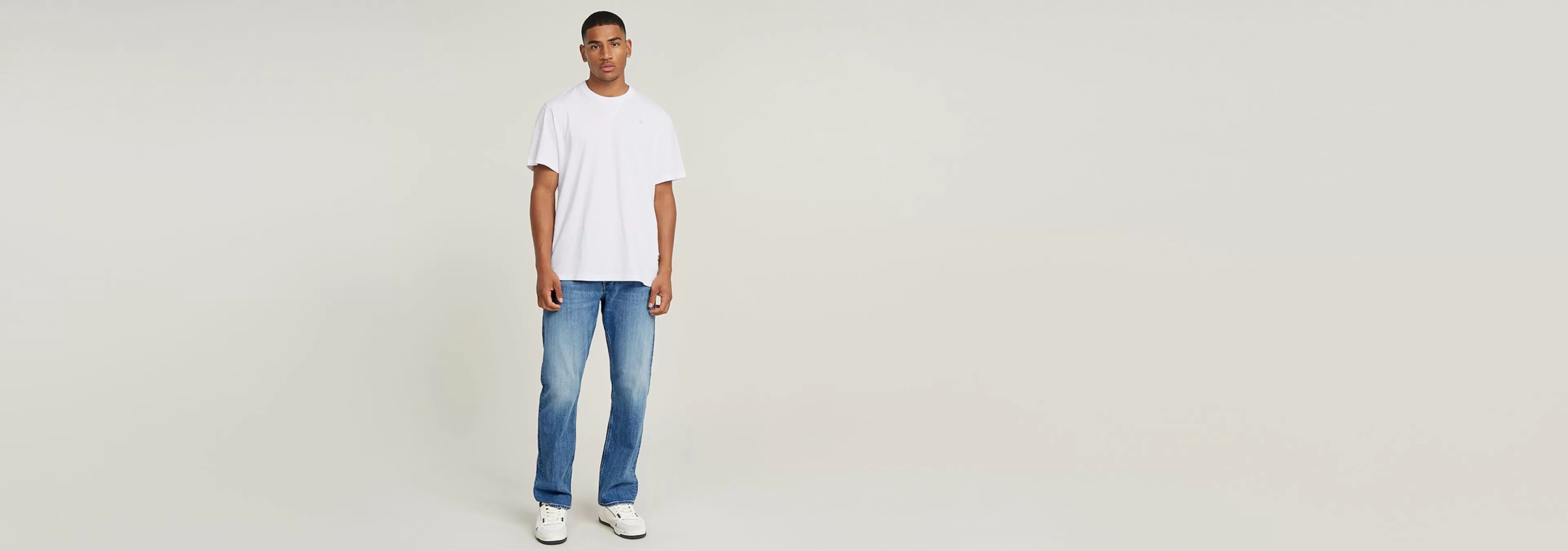 Cheap G-Star Dakota Regular Straight Jeans faded niagara