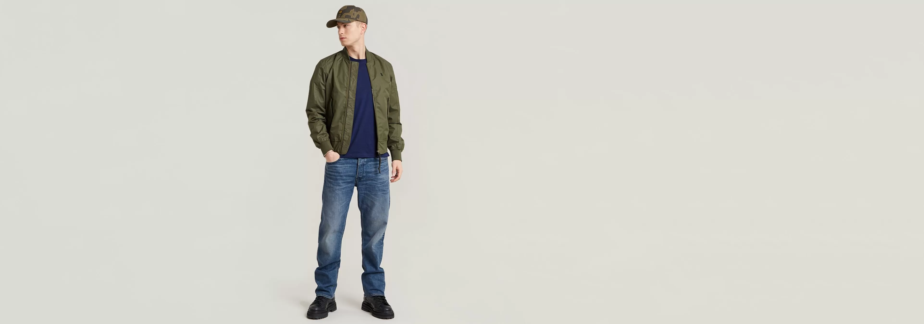 Store G-Star Dakota Regular Straight Jeans faded cascade