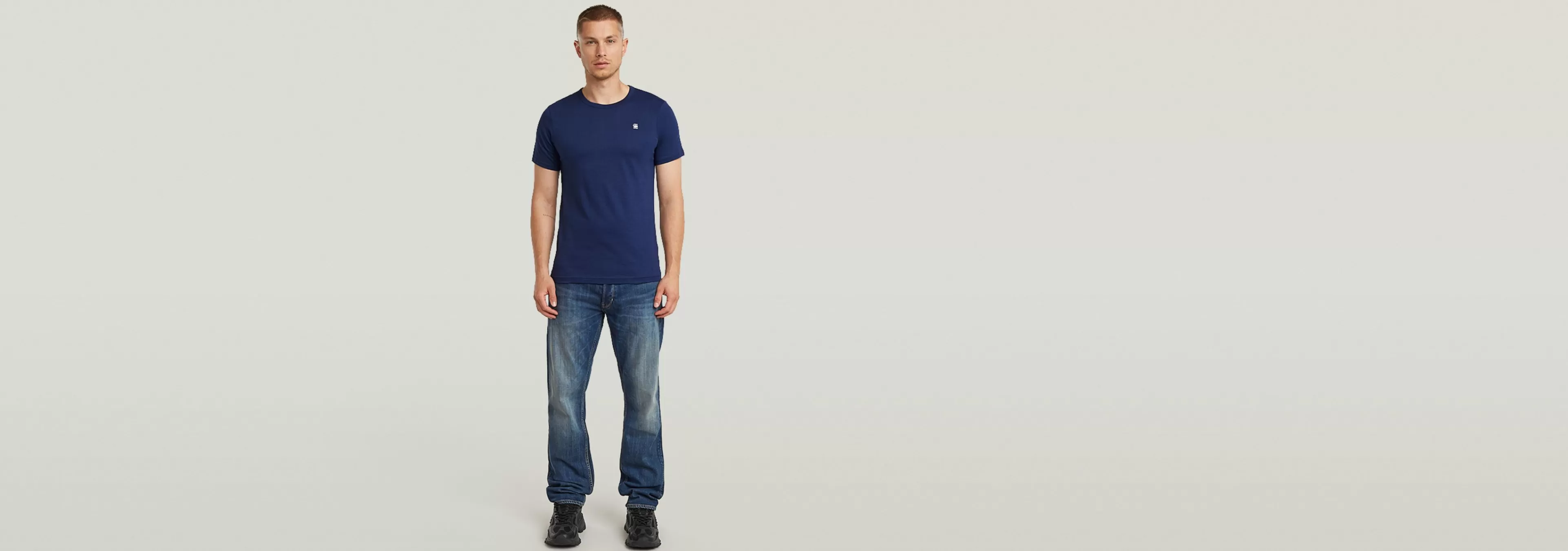Clearance G-Star Daplin T-Shirt ballpen blue