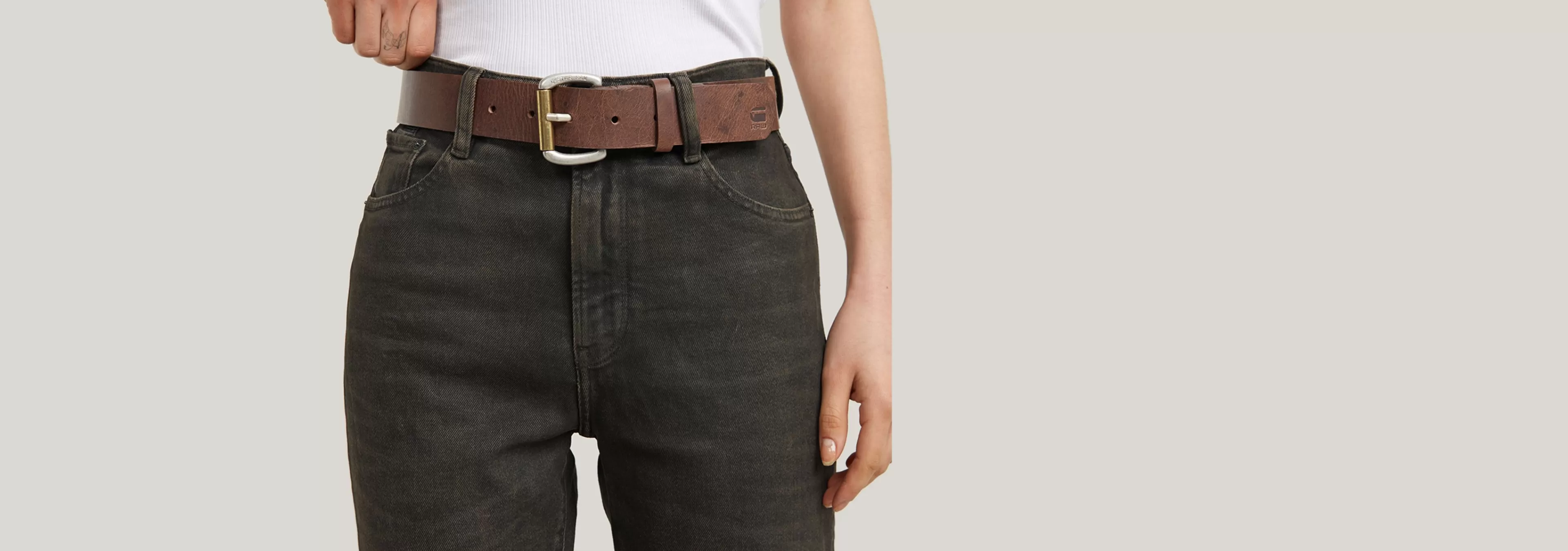 Store G-Star Dast Riem dark brown/oxide stone