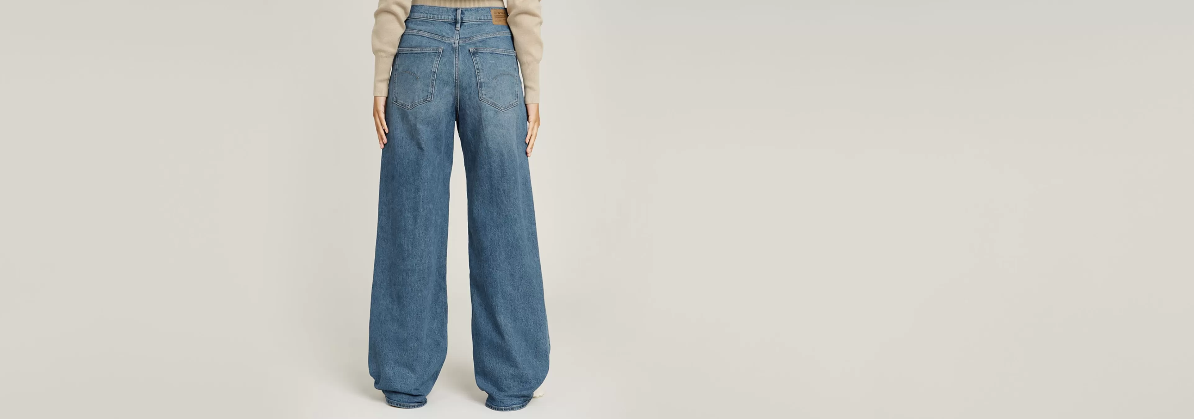 Best G-Star Deck 2.0 High Loose Jeans sun faded highcloud