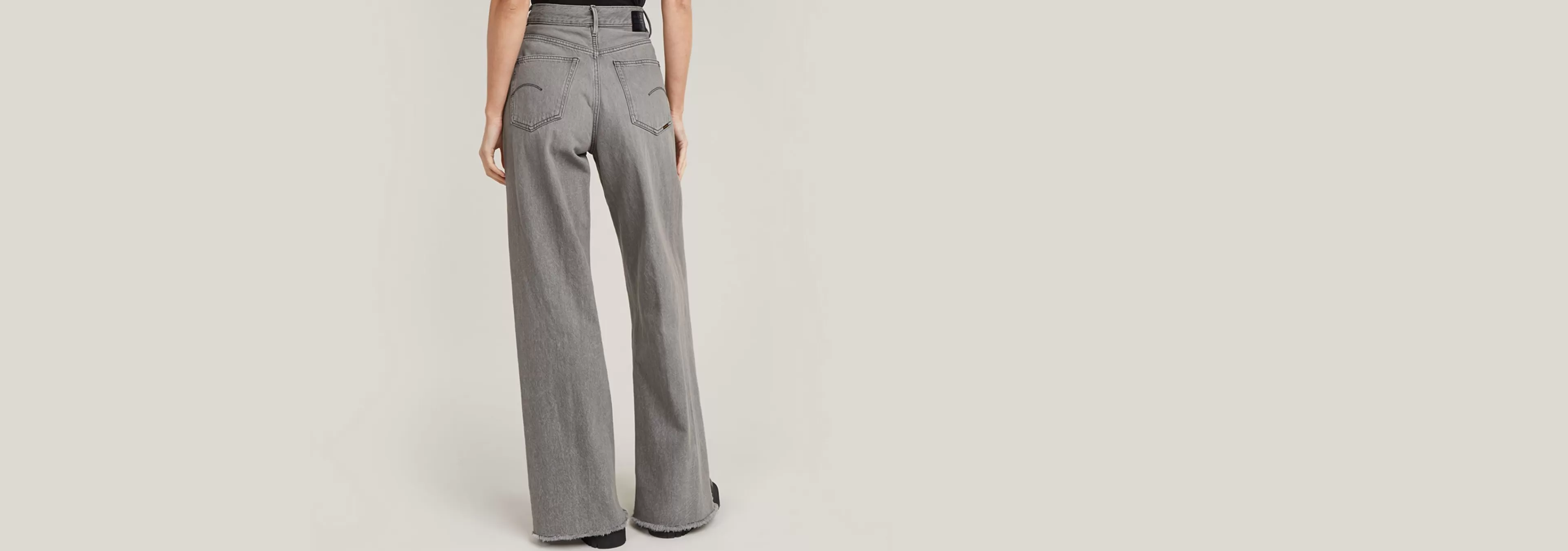 Sale G-Star Deck 2.0 High Loose Jeans faded ripped aerosol