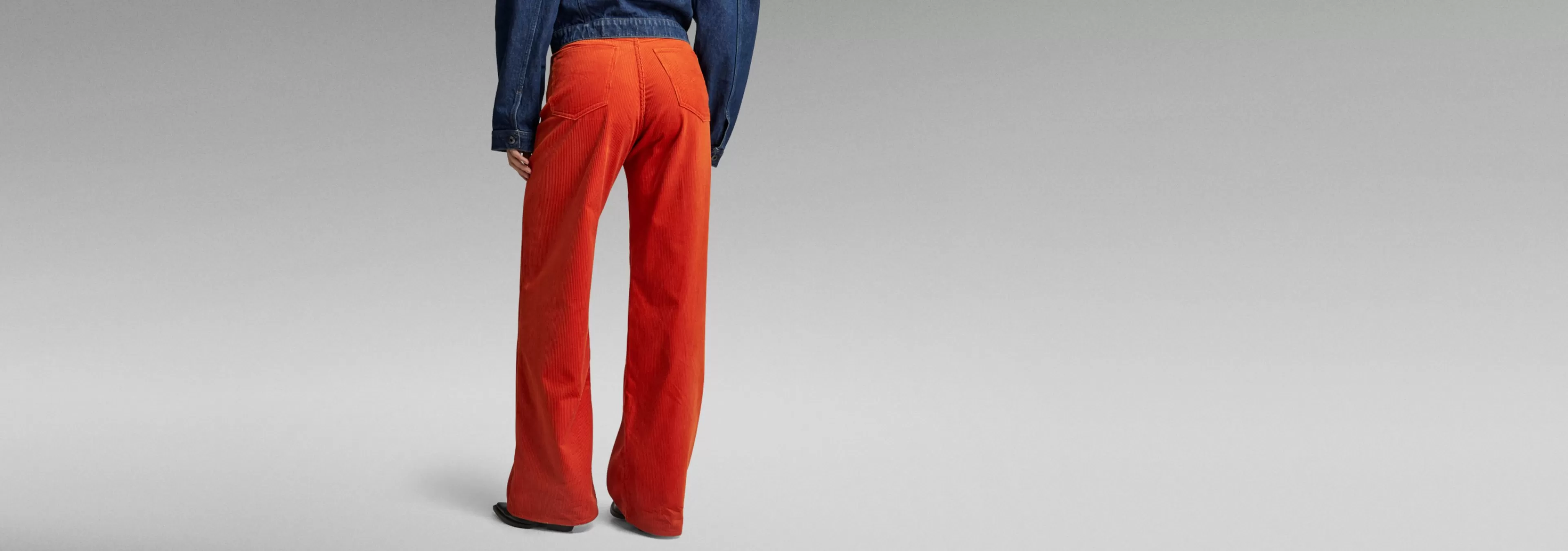 Fashion G-Star Deck 2.0 Ultra High Loose Broek rooibos tea