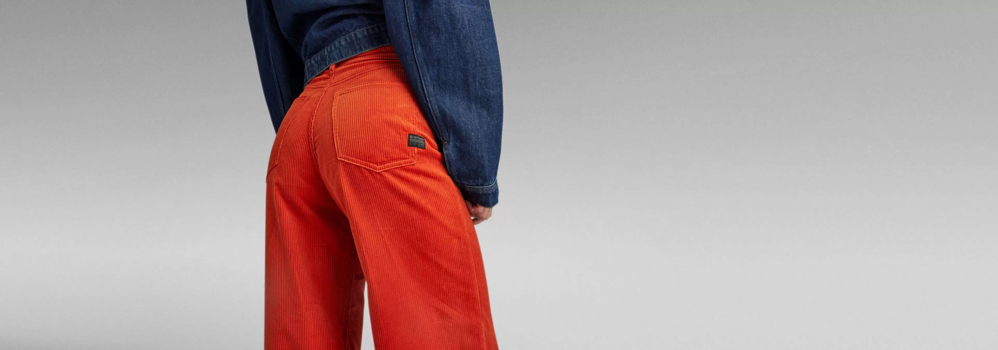 Fashion G-Star Deck 2.0 Ultra High Loose Broek rooibos tea
