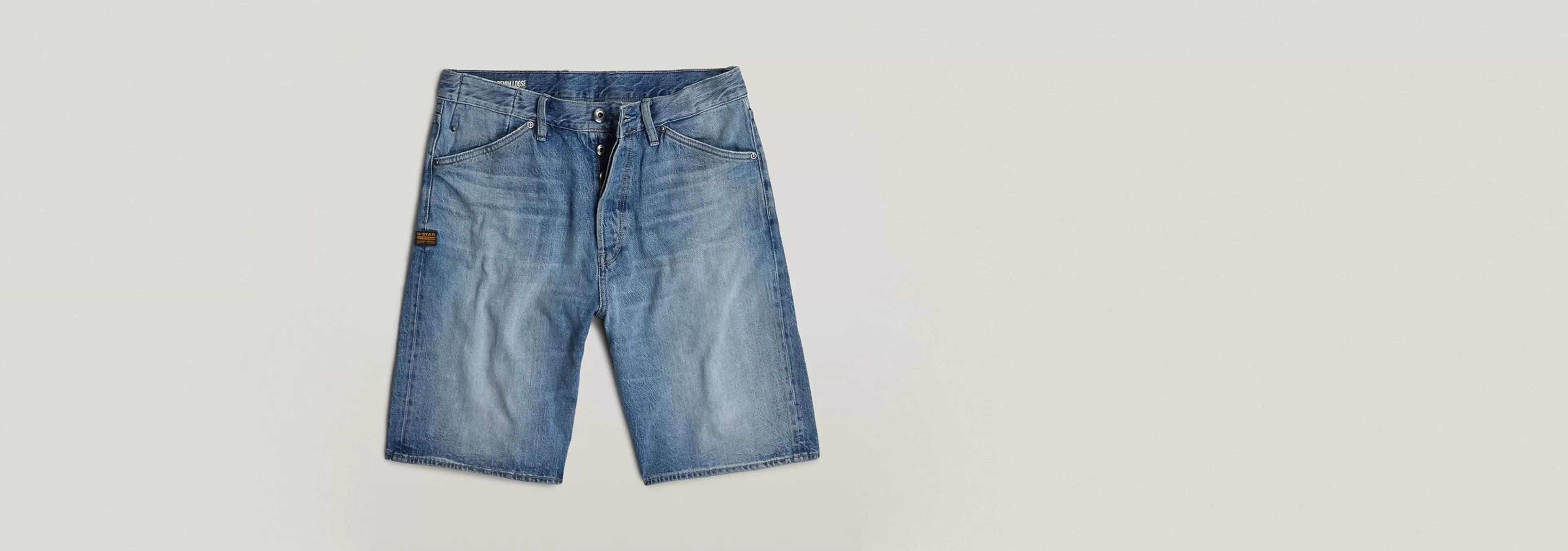 Flash Sale G-Star Denim Loose Short sun faded blue donau