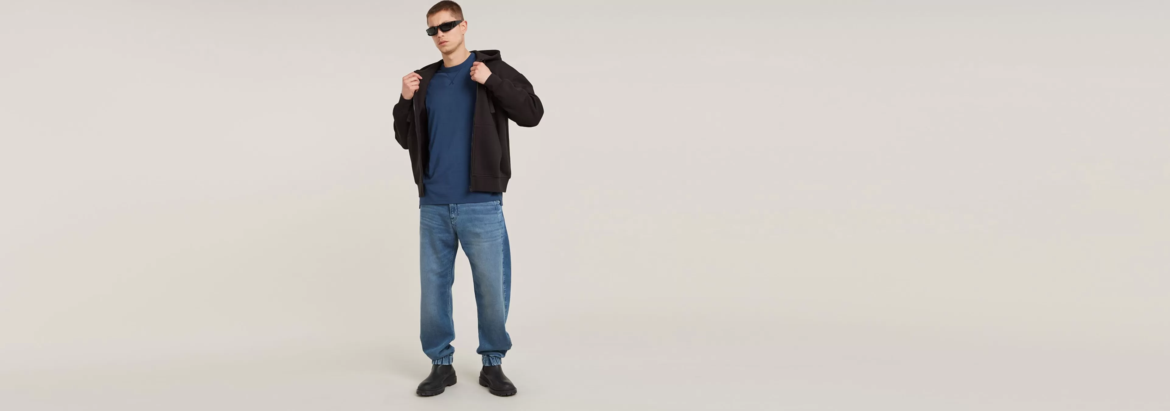 Fashion G-Star Denim Trainer faded cloudy sky