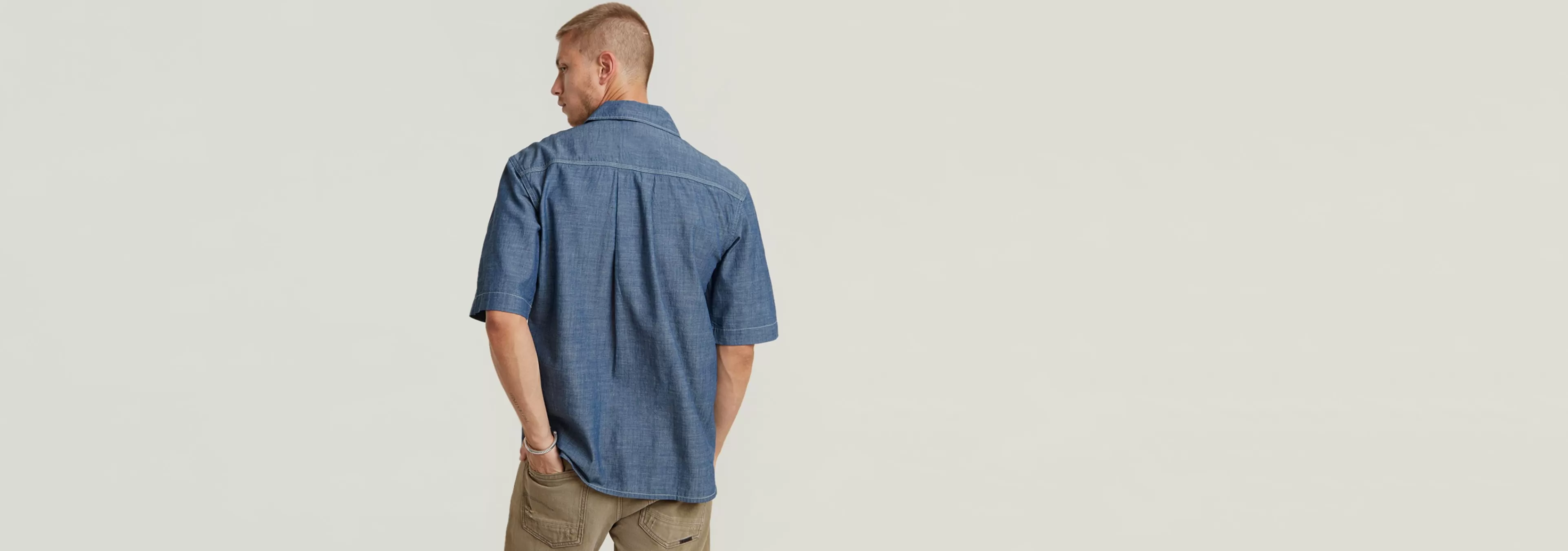 Flash Sale G-Star Double Pocket Relaxed Shirt rinsed