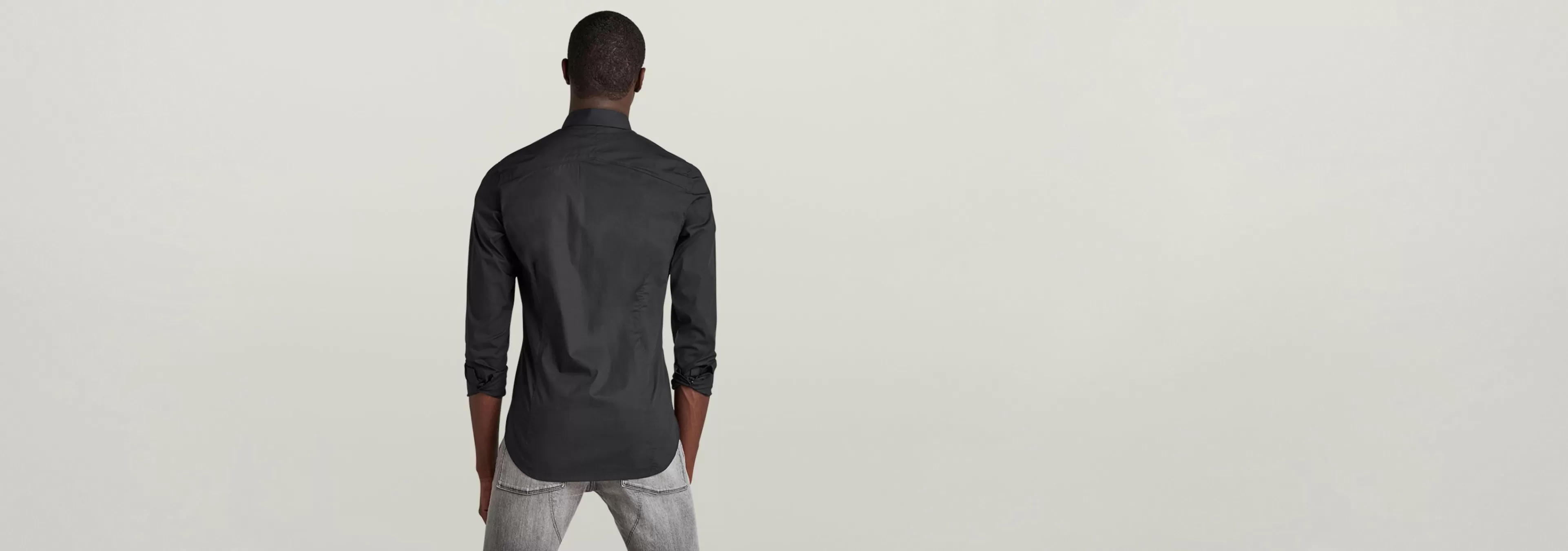 Cheap G-Star Dressed Super Slim Shirt dark black