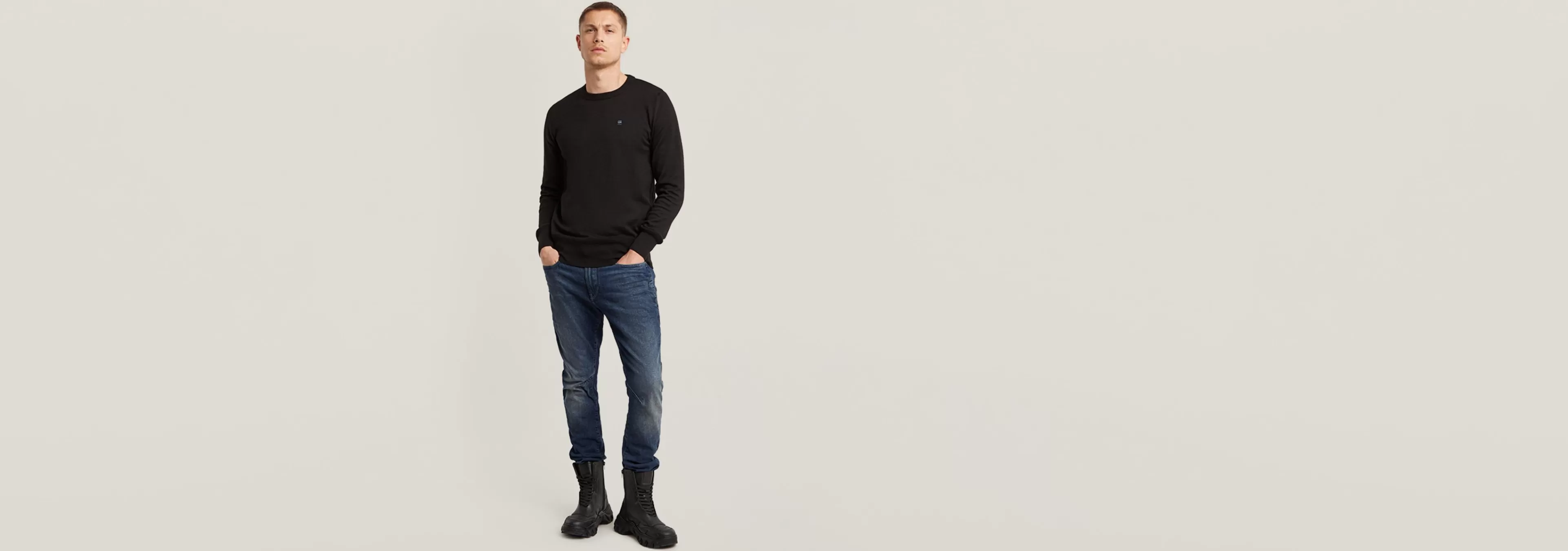 Online G-Star D-Staq 3D Slim Jeans antique forest blue
