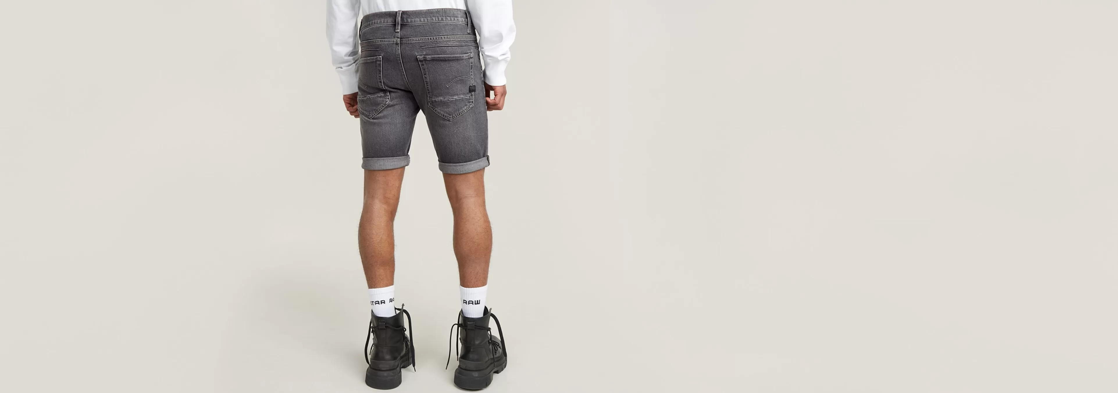 Shop G-Star D-Staq 5-Pocket Denim Short vintage skyrocket