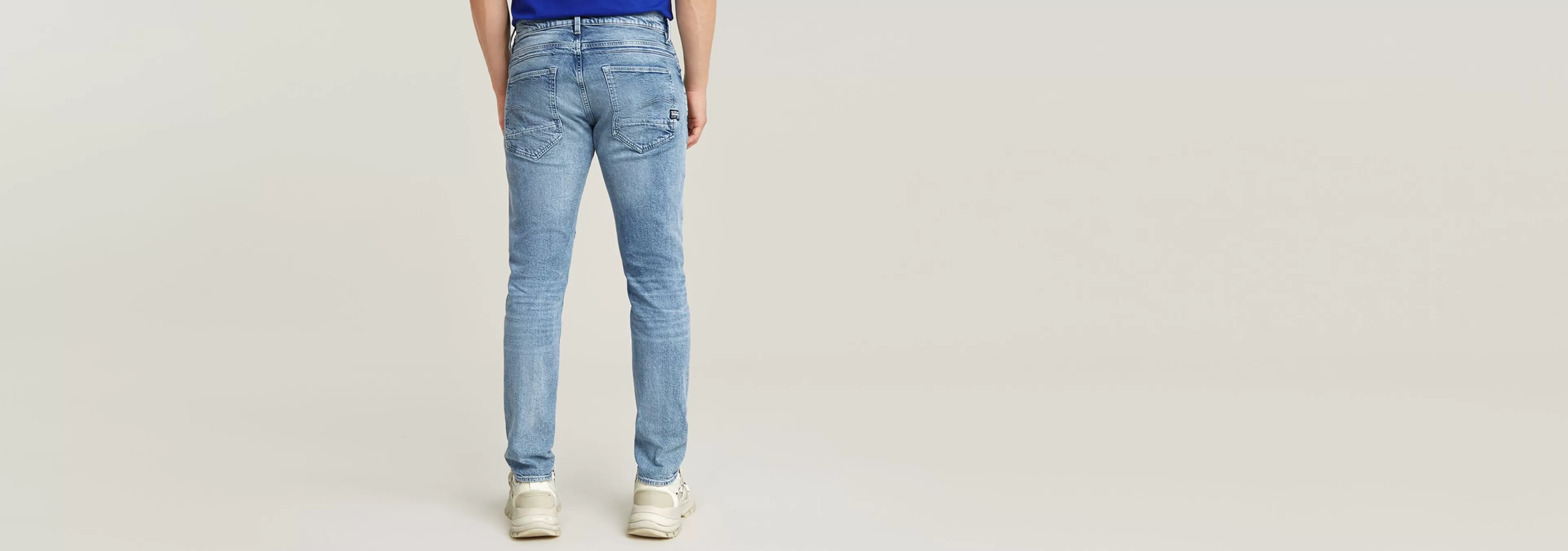 Cheap G-Star D-Staq 5-Pocket Slim Jeans sun faded air force blue