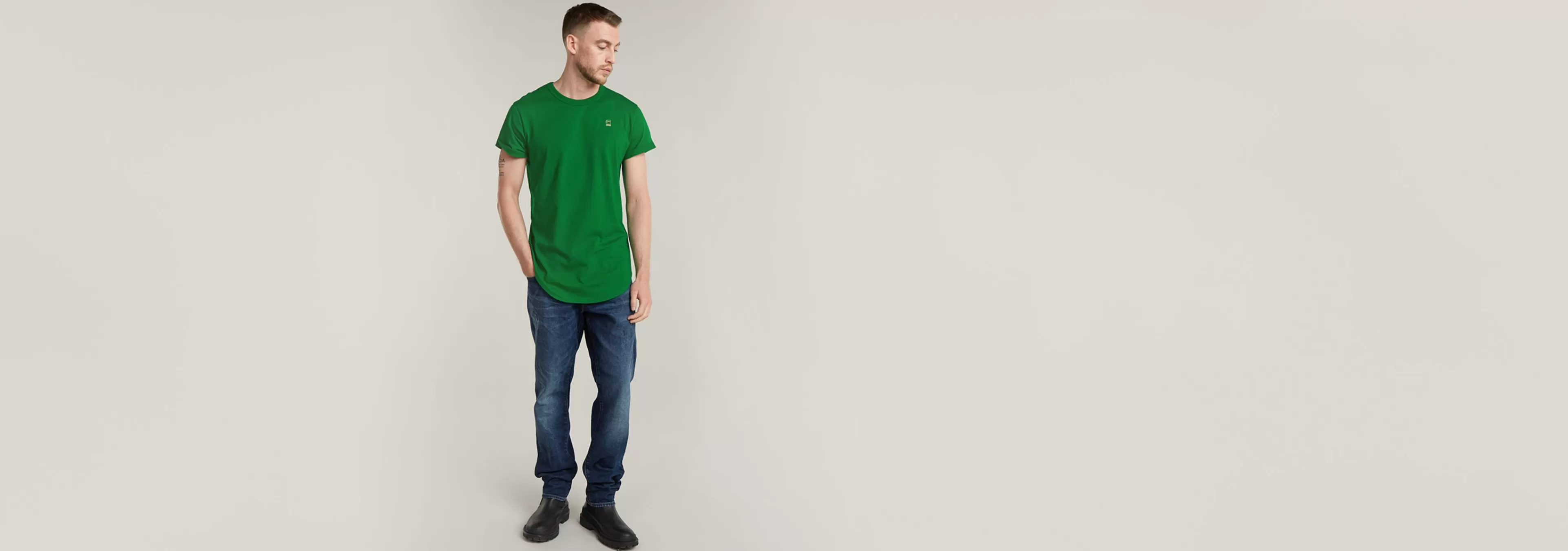 New G-Star Ductsoon Relaxed T-Shirt jolly green