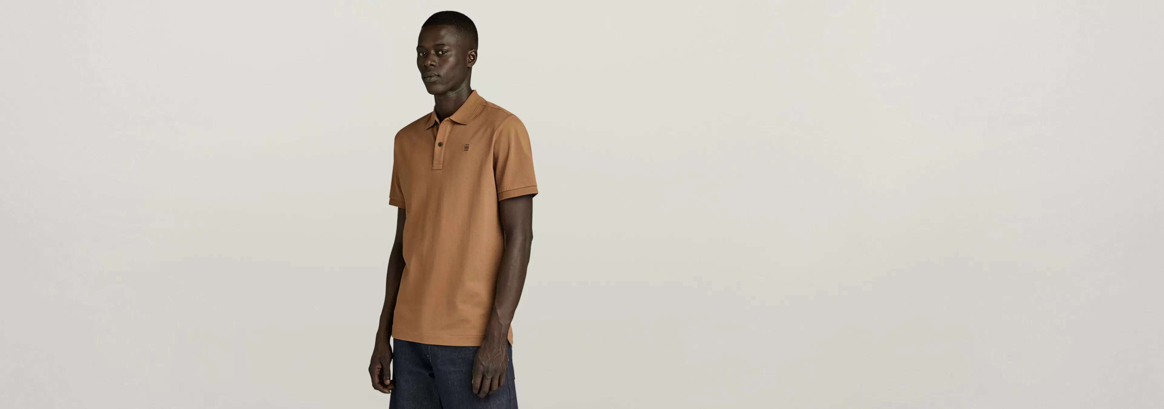 Online G-Star Dunda Slim Polo Dark Fawn