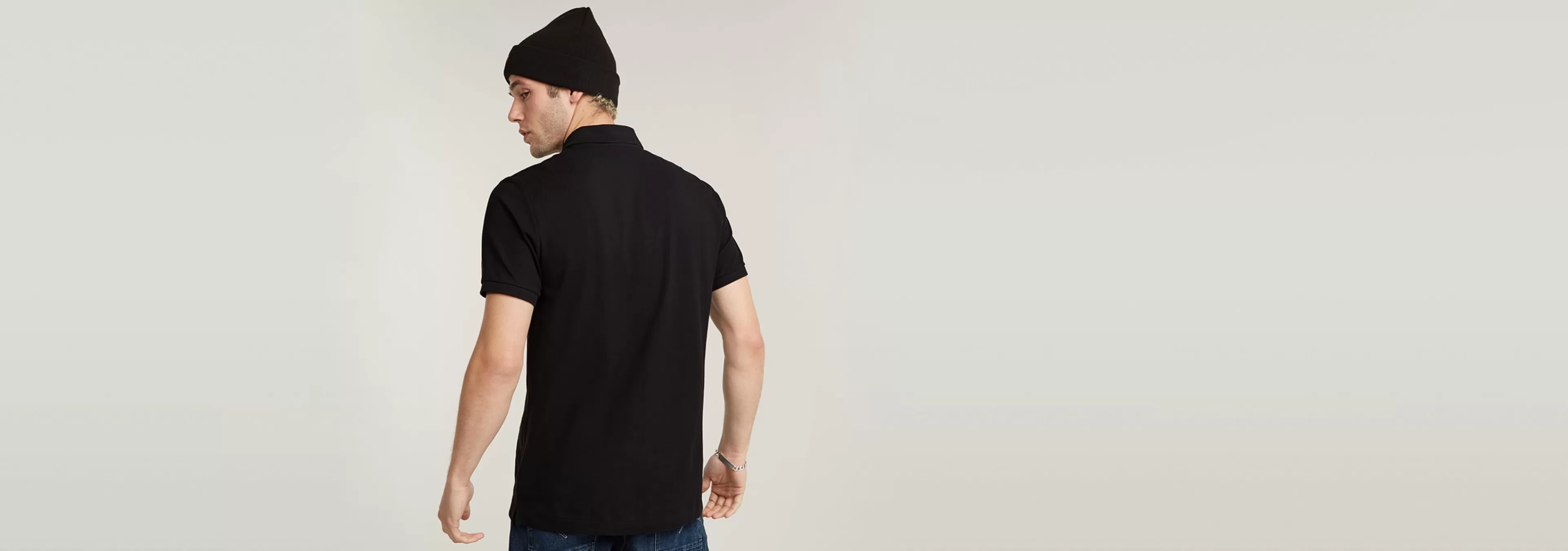 New G-Star Dunda Slim Polo dark black