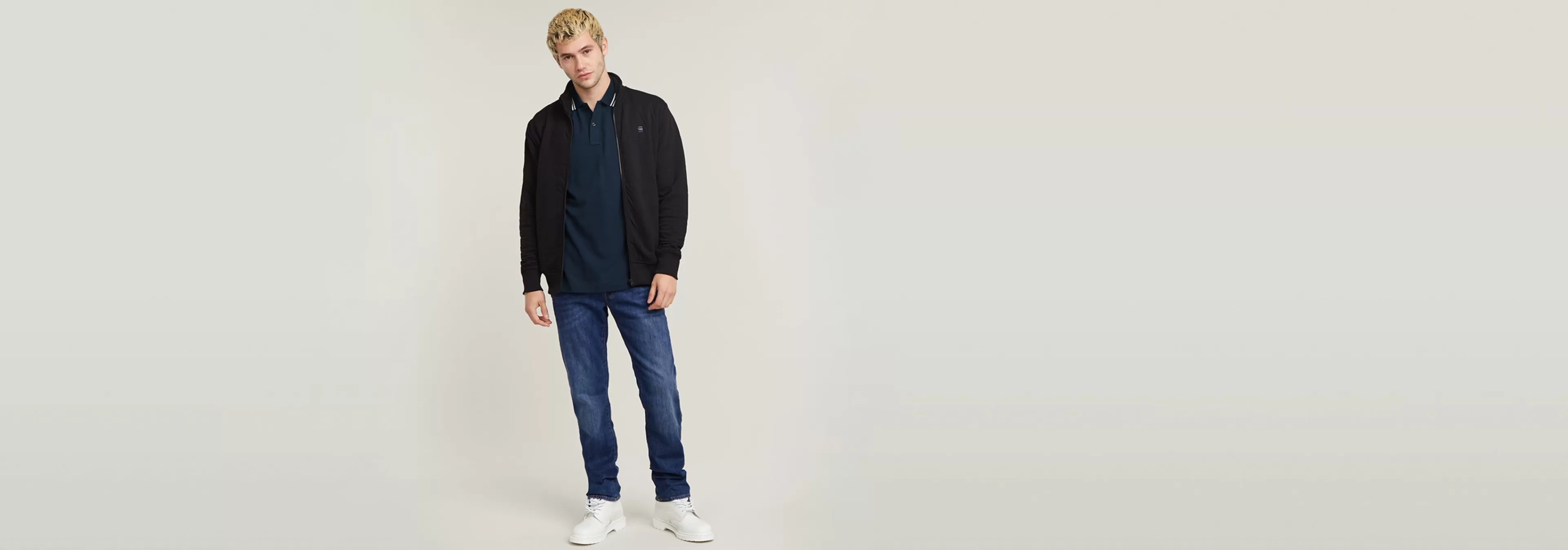Best Sale G-Star Dunda Slim Stripe Polo sartho blue