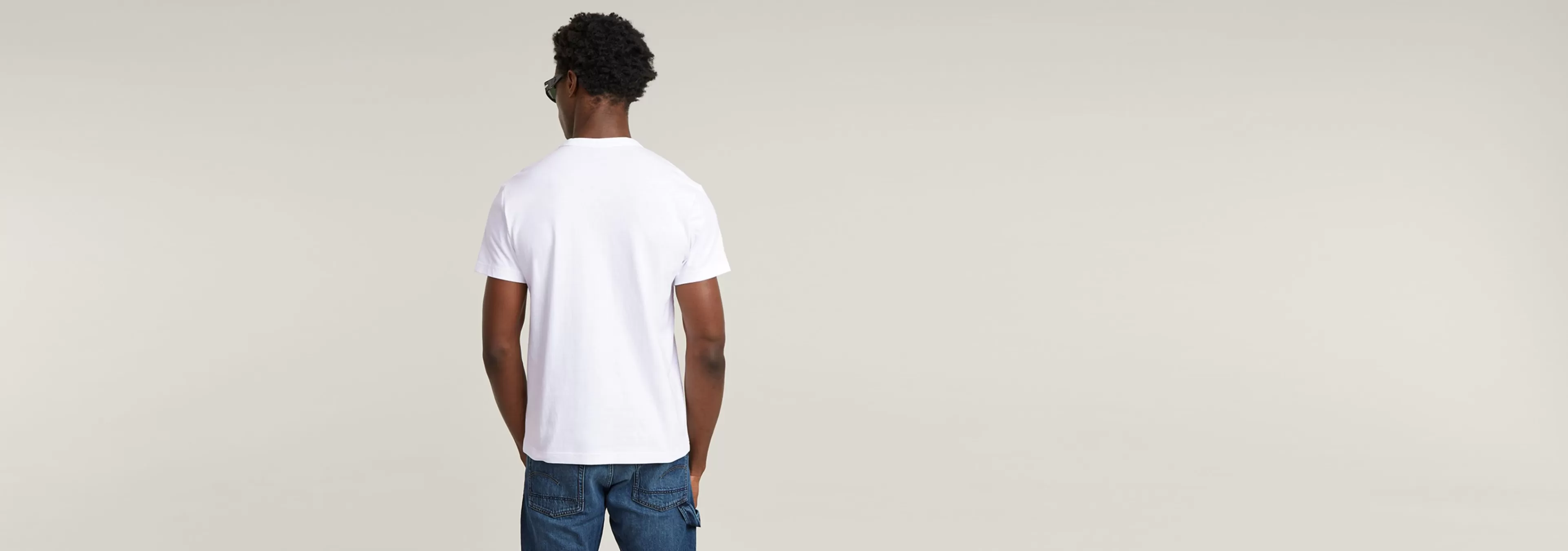 Flash Sale G-Star Embro Print T-Shirt white