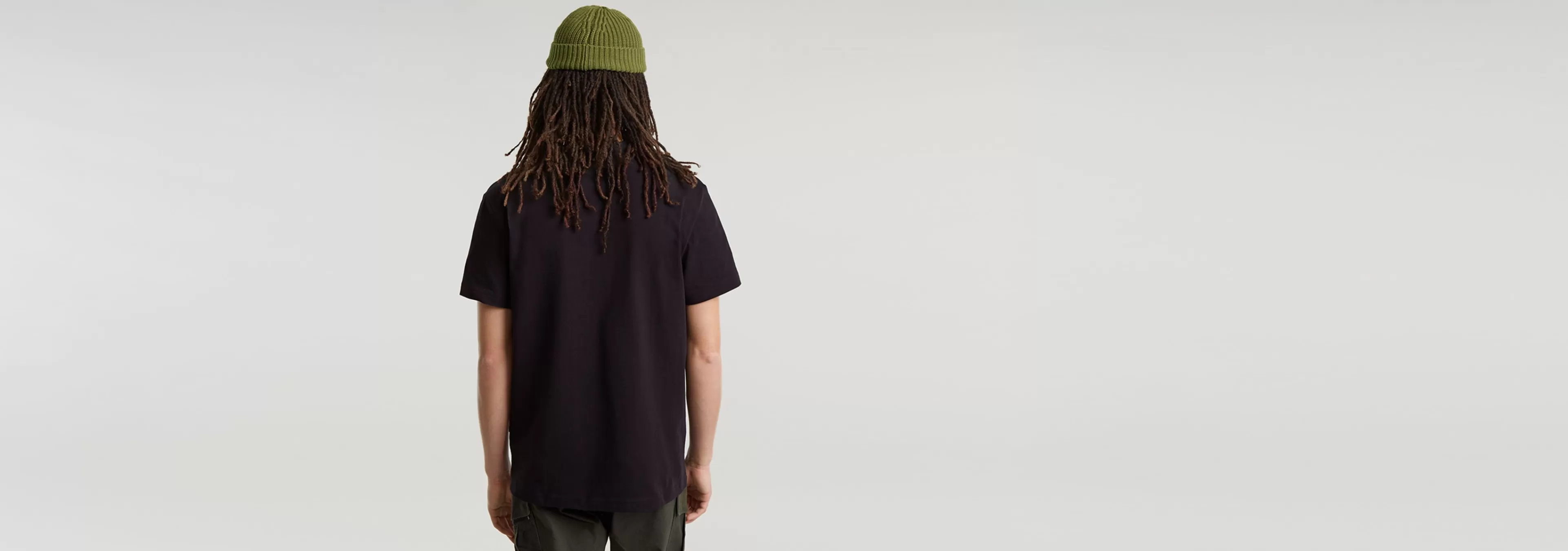 Online G-Star Embro Print T-Shirt dark black