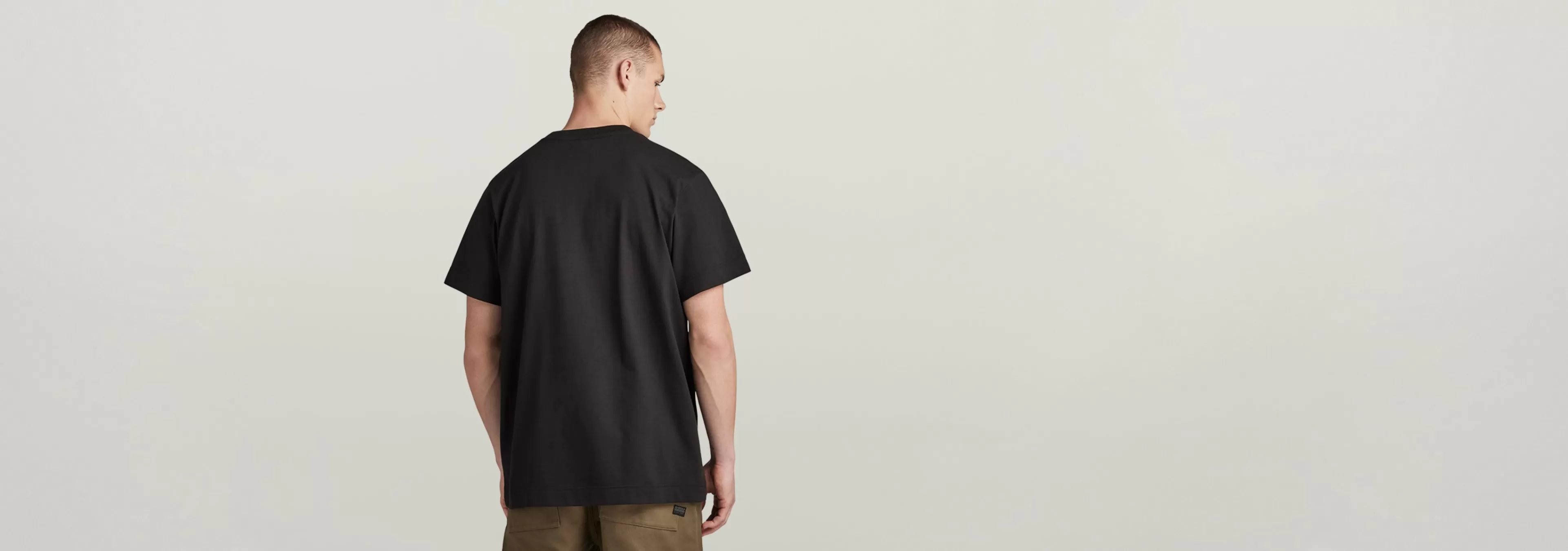 New G-Star Essential Loose T-Shirt dark black