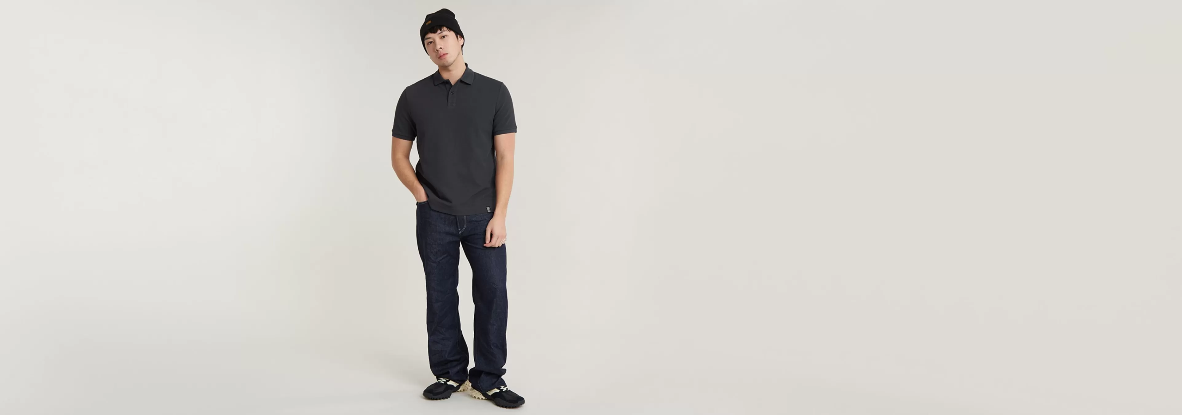 Outlet G-Star Essential Polo petrol