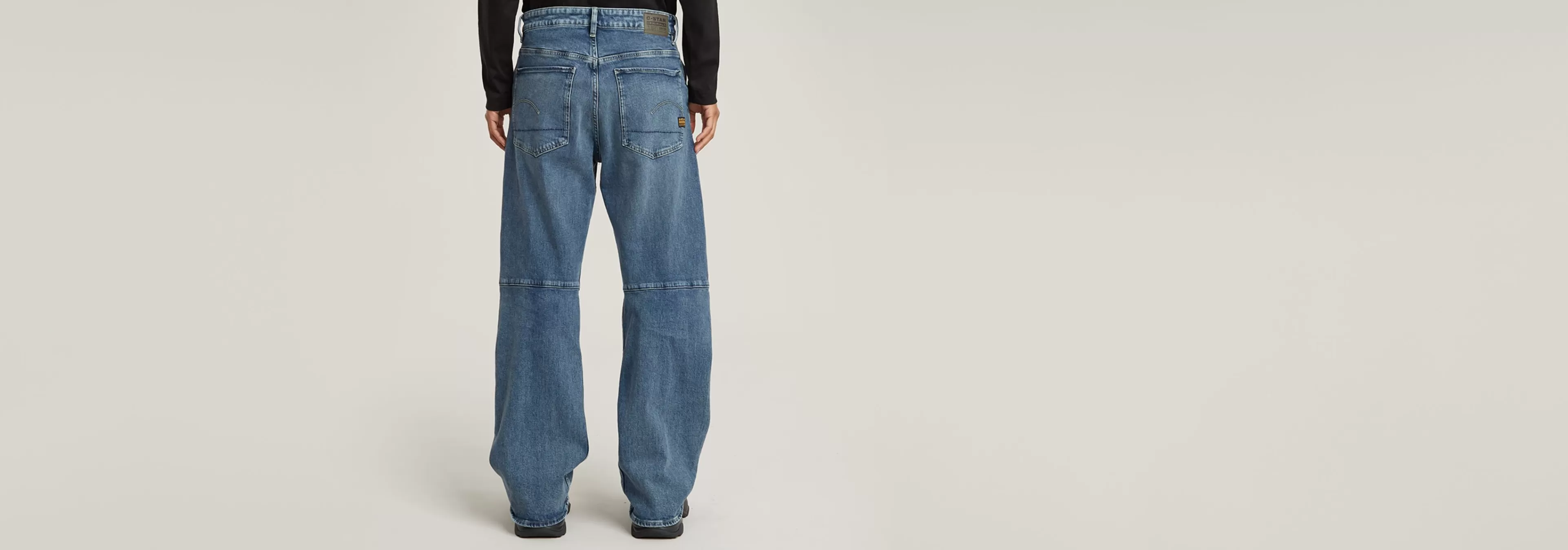 Store G-Star Eve Low 3D Wide Leg Jeans faded waterfront