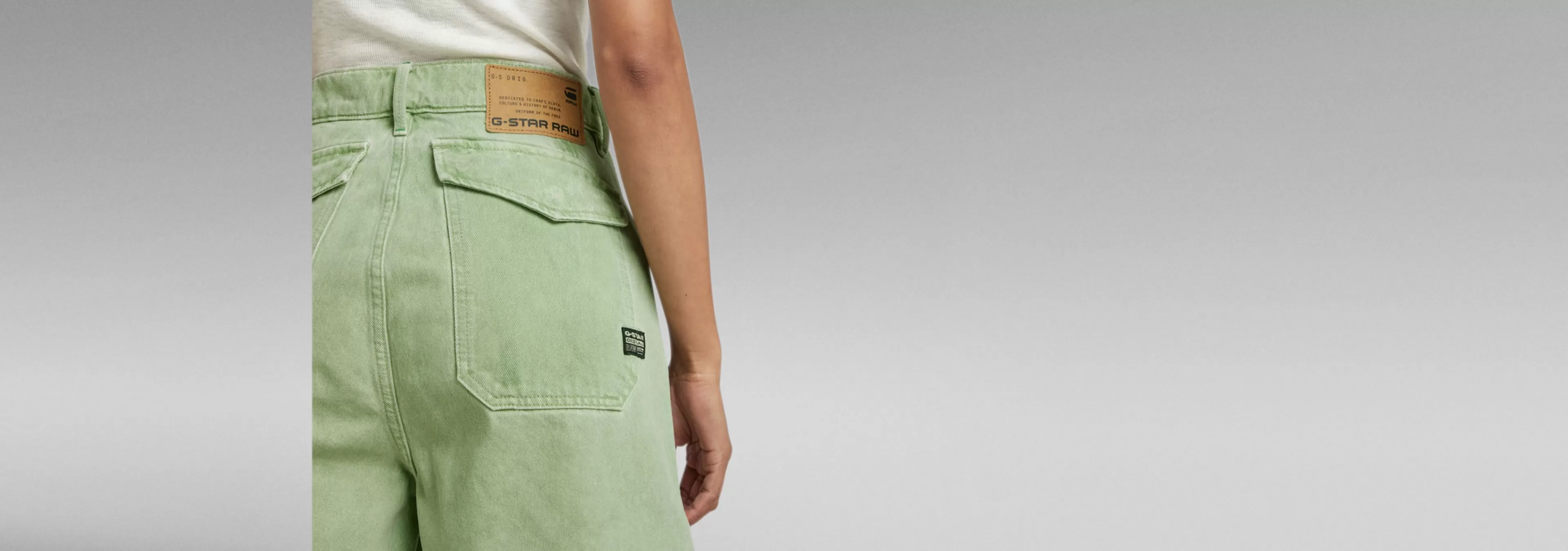 Best Sale G-Star Fatigue Short rainbow cameo green gd