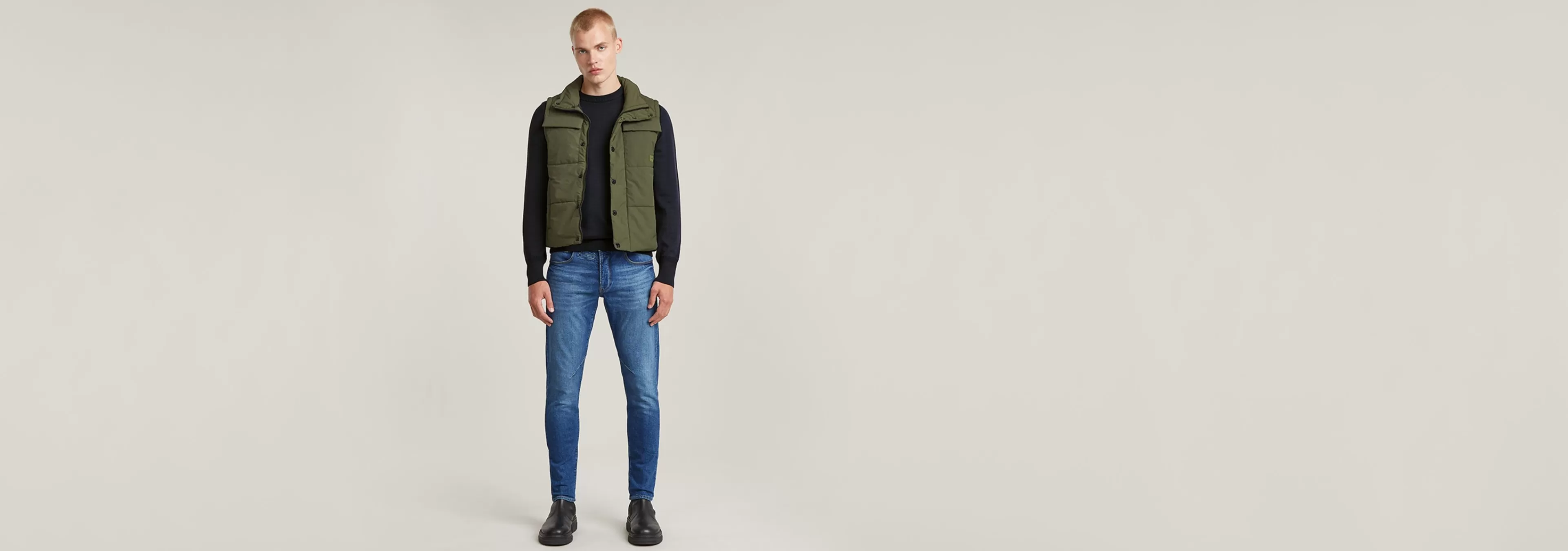 Fashion G-Star Foundation Gewatteerde Bodywarmer shadow olive
