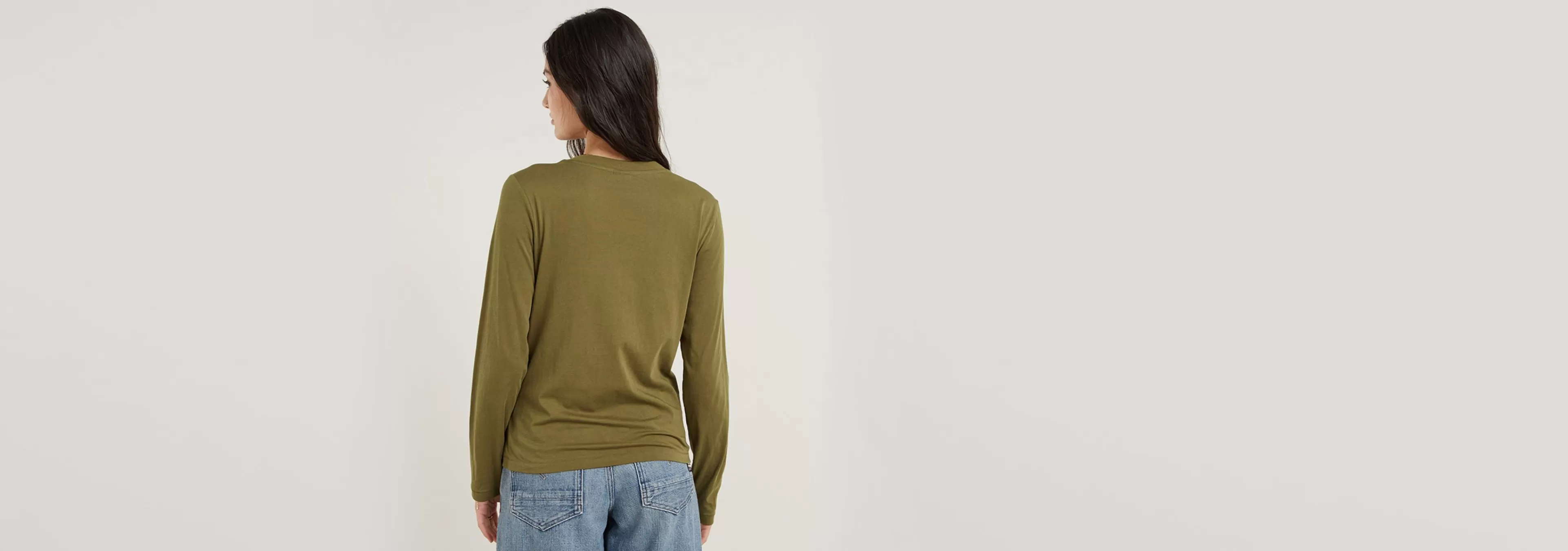 Fashion G-Star Front Seam Top antic green