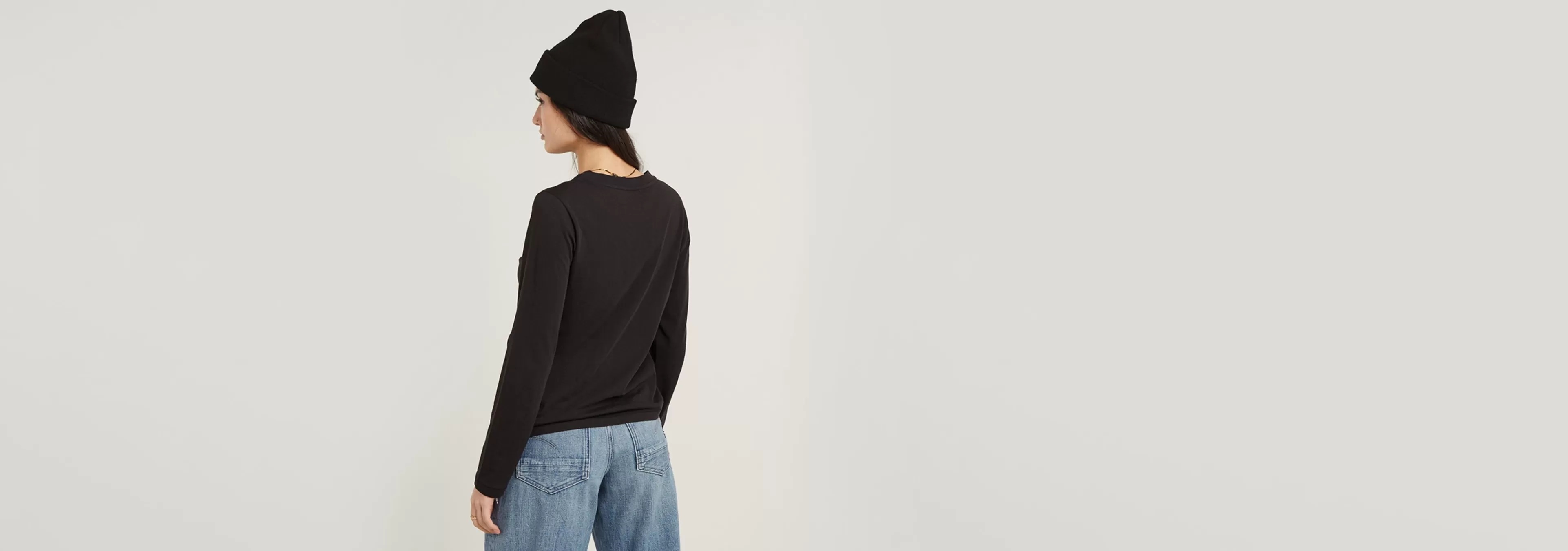 Sale G-Star Front Seam Top dark black