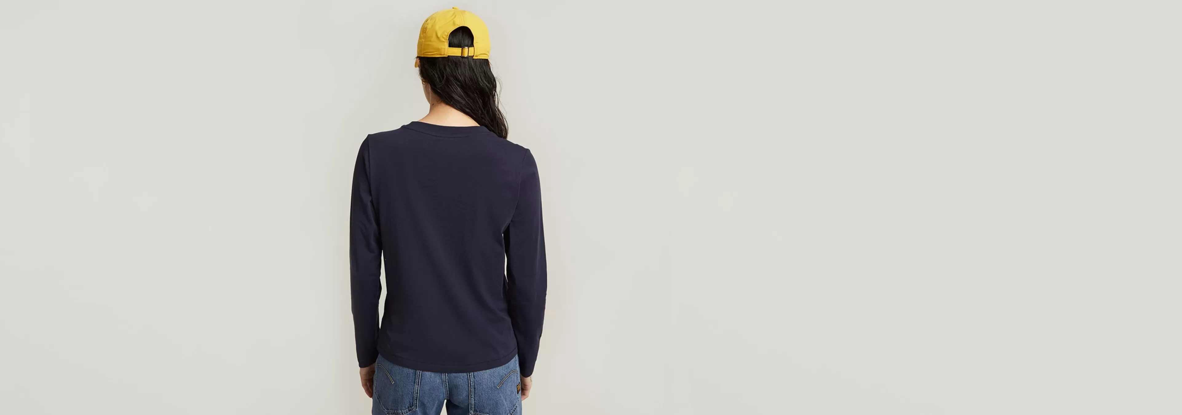 Best G-Star Front Seam Top osaka blue