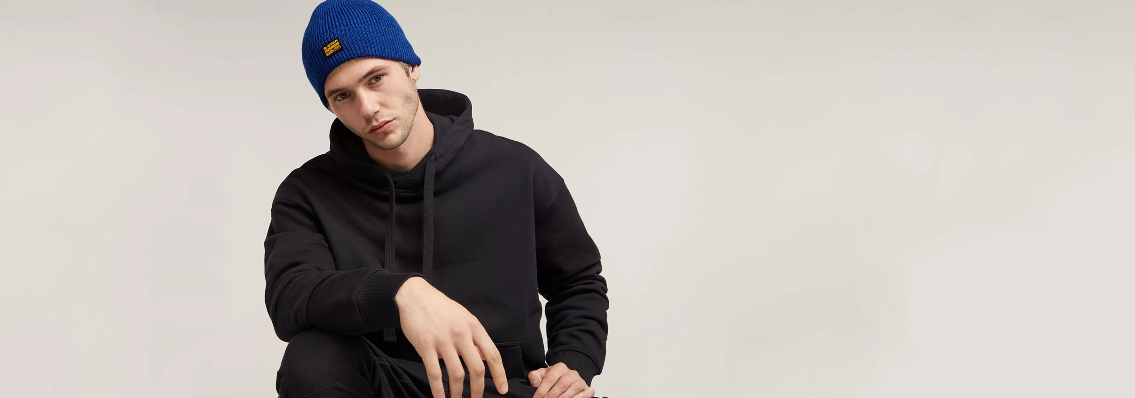 Online G-Star Geffo Long Beanie Racing Blue