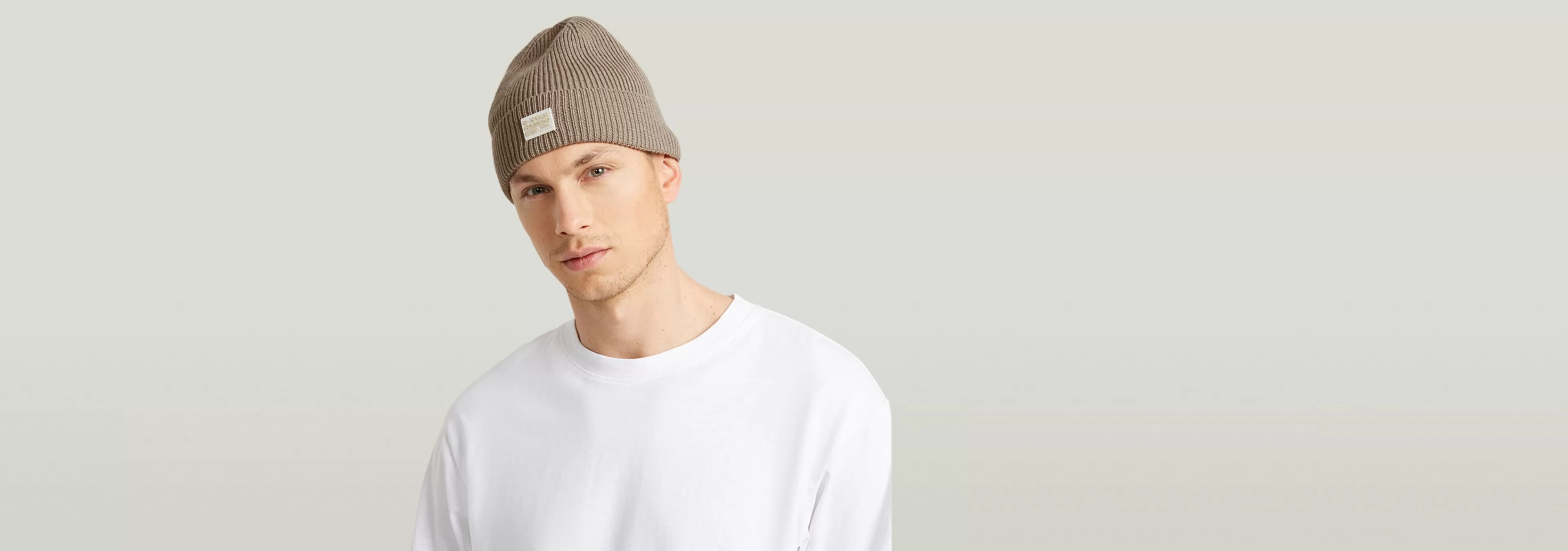 Outlet G-Star Geffo Long Beanie elephant skin