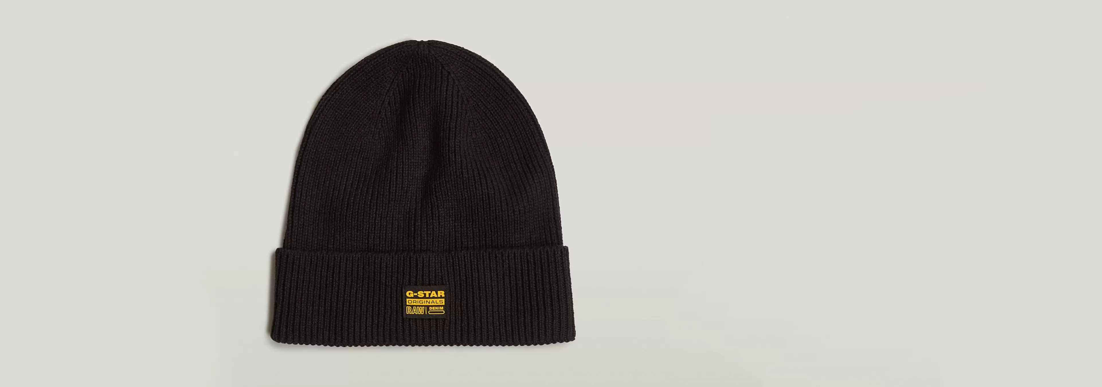 Discount G-Star Geffo Long Beanie dark black