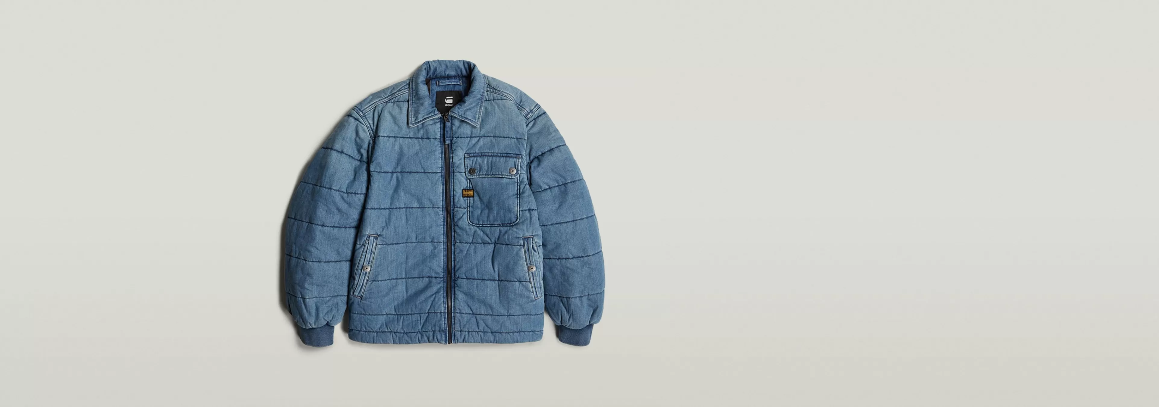 Flash Sale G-Star Gewatteerd Bomberjack Zip faded bora wind