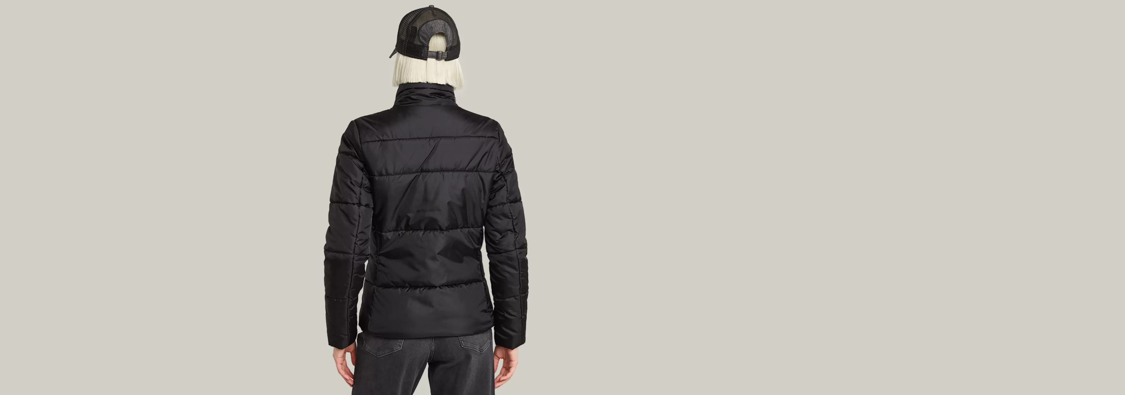 Fashion G-Star Gewatteerd Jack Midweight dark black