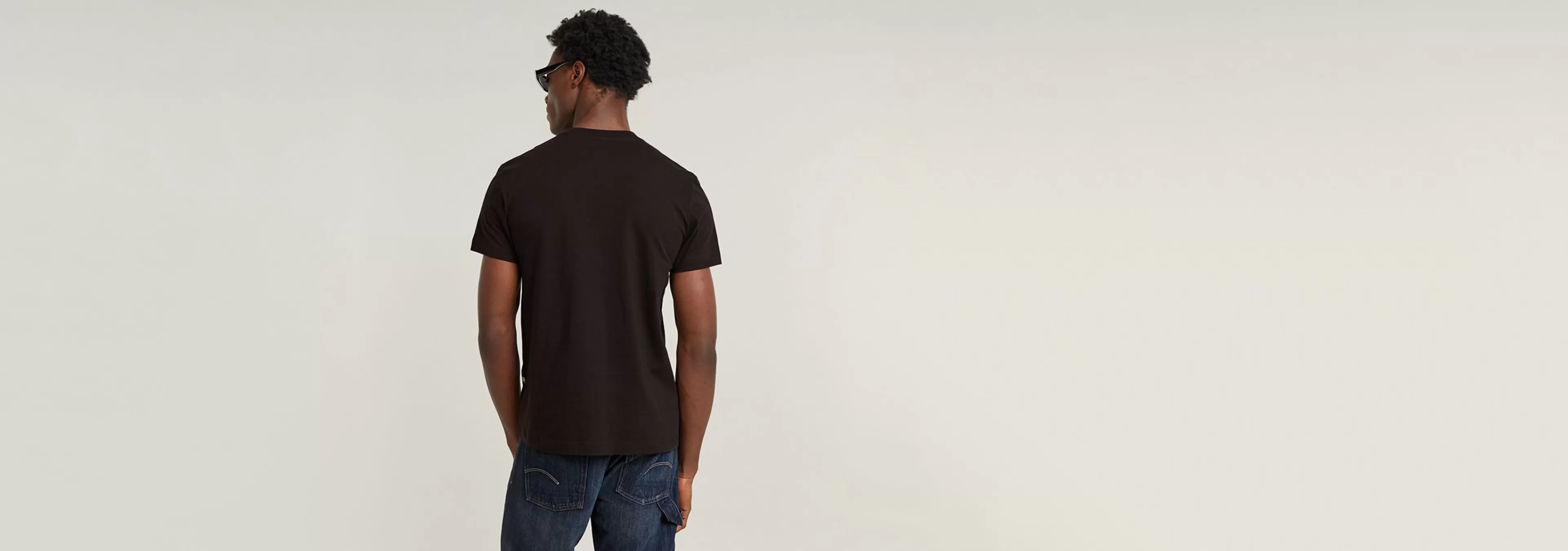 Shop G-Star Gradient Graphic T-Shirt dark black