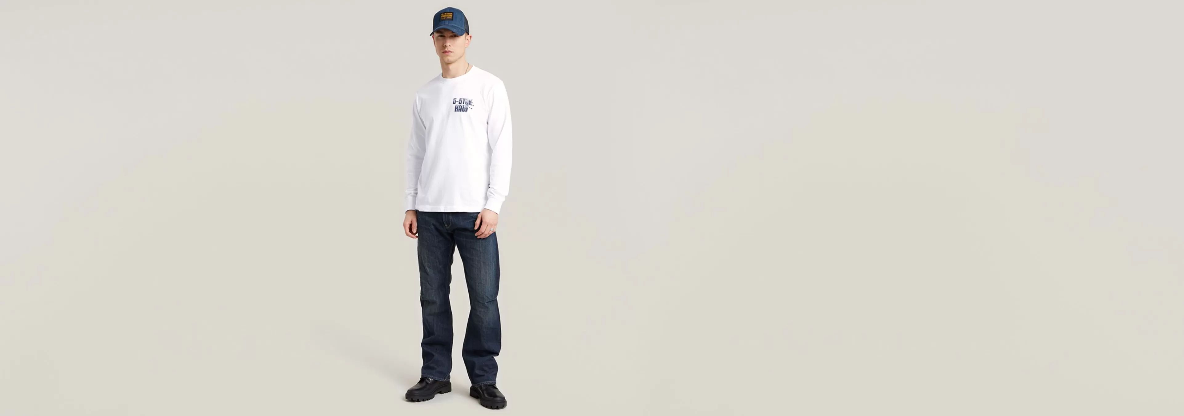 Online G-Star Graphic T-Shirt white