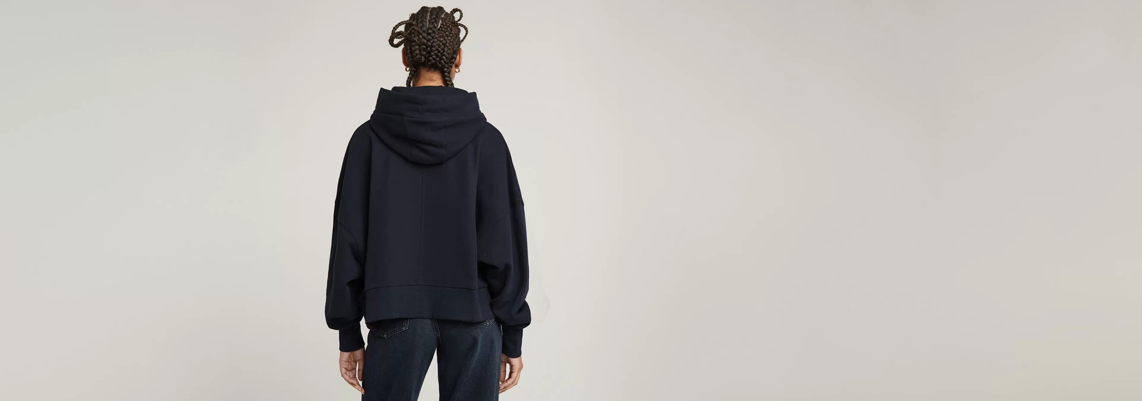 Flash Sale G-Star G-Script Oversized Hoodie osaka blue