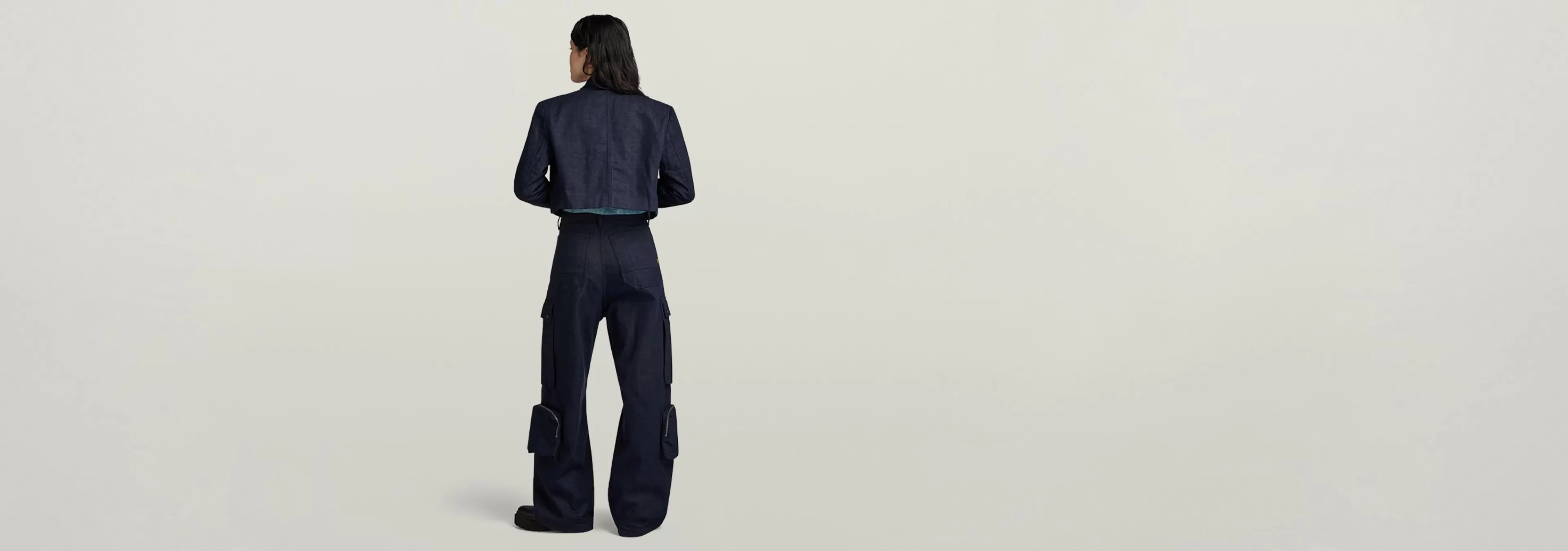 Outlet G-Star GSRR Maxi Pocket Jeans raw denim