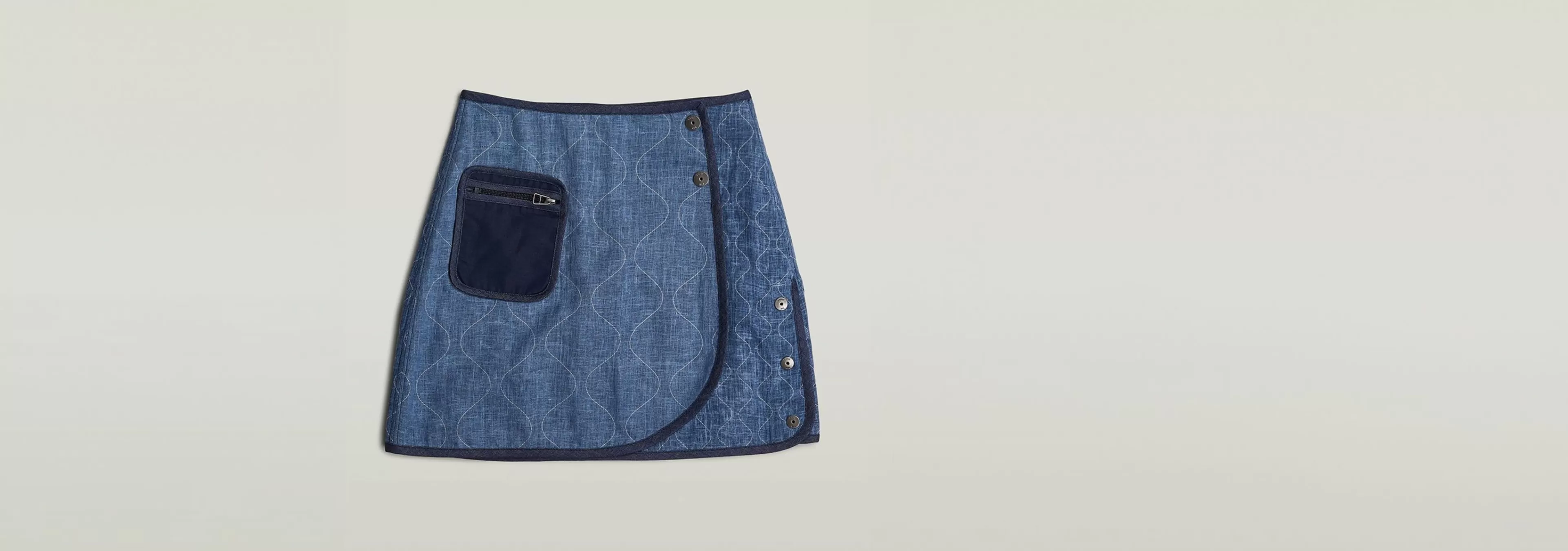 Store G-Star GSRR Quilted Rok raw denim