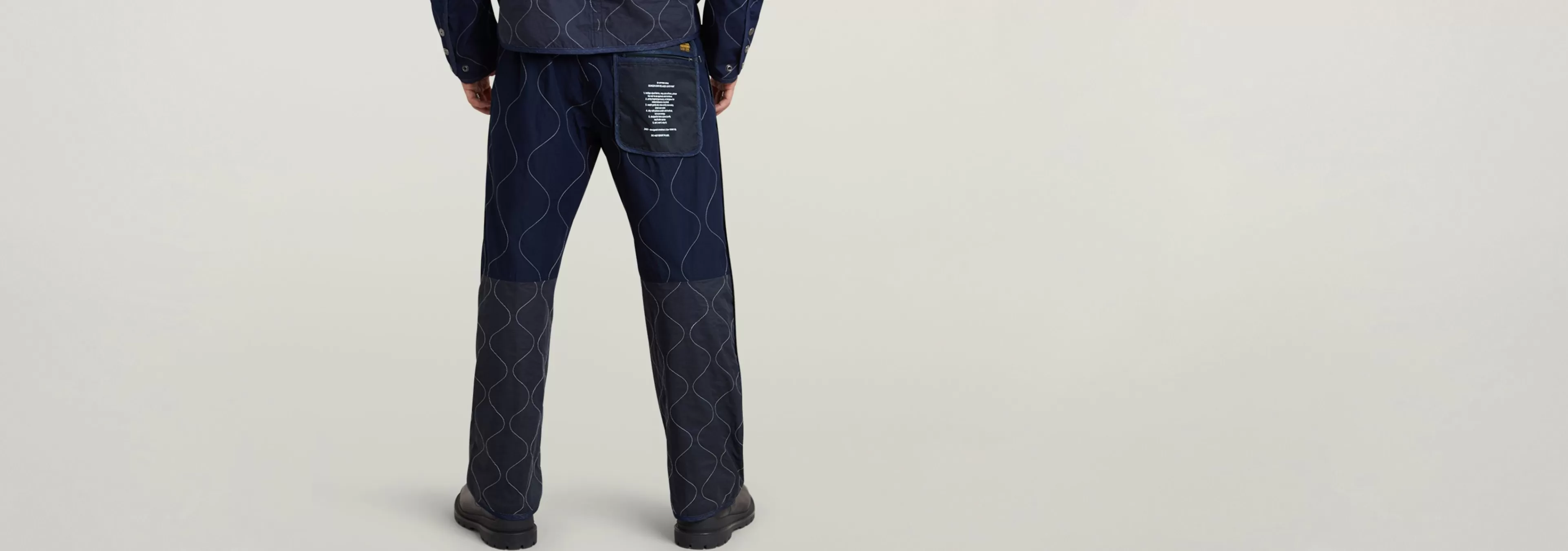 Outlet G-Star GSRR Relaxed Curved Broek raw denim
